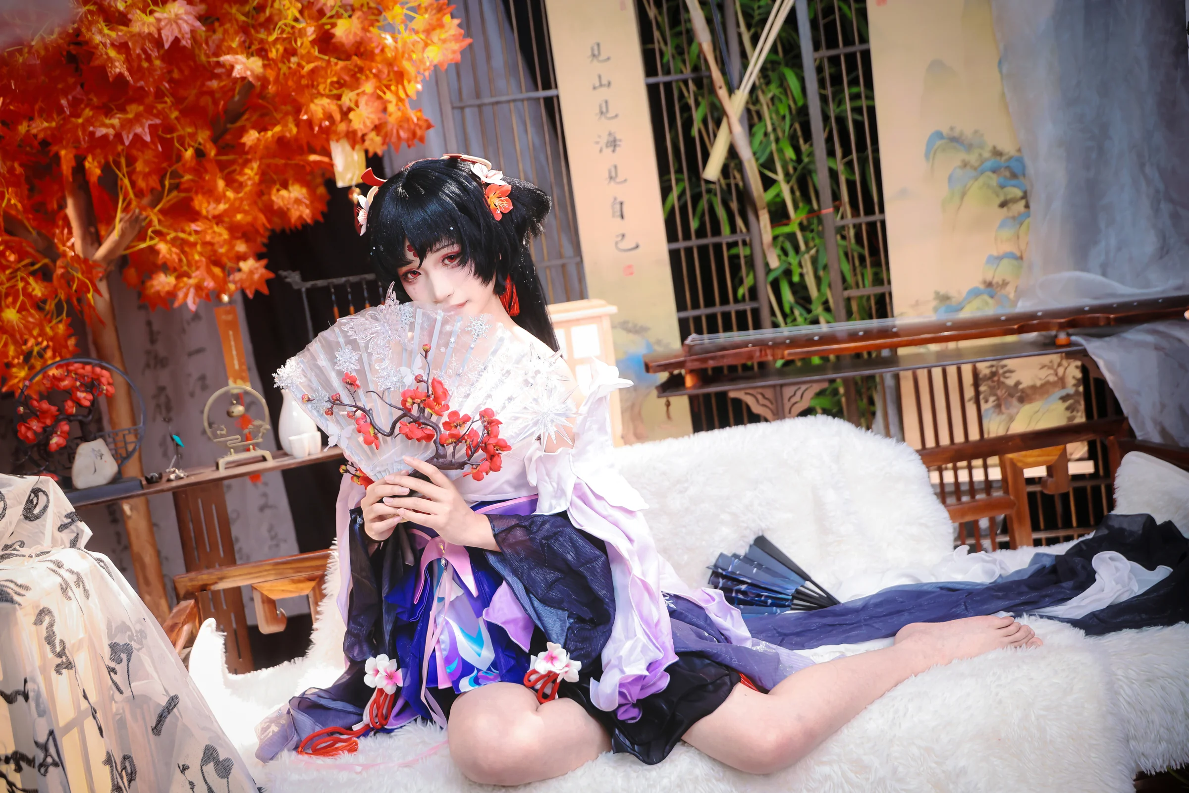 《阴阳师》不知火COS写真