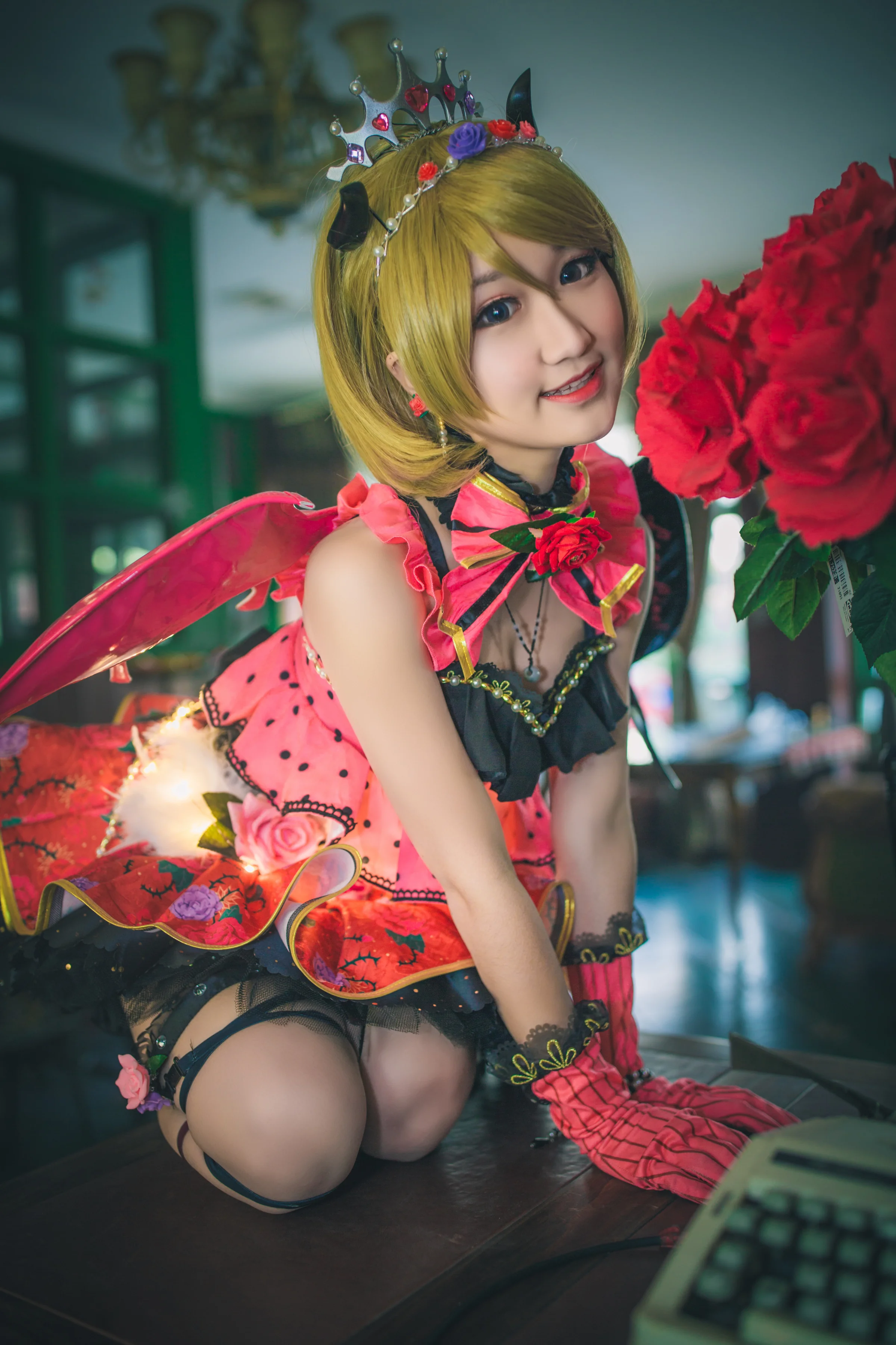 LoveLive花阳小恶魔觉醒COS写真