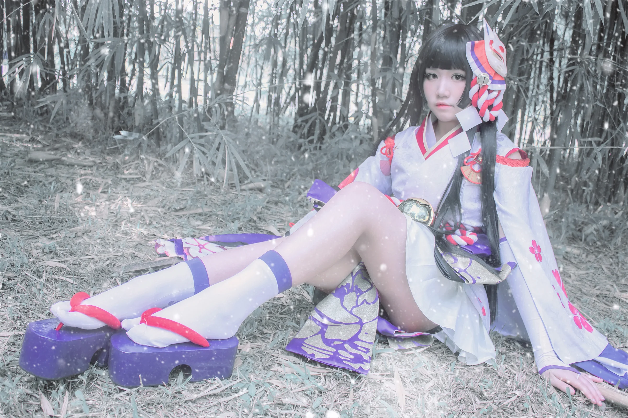 TYA事务所 - 网易阴阳师-雪女-月见之樱COS写真