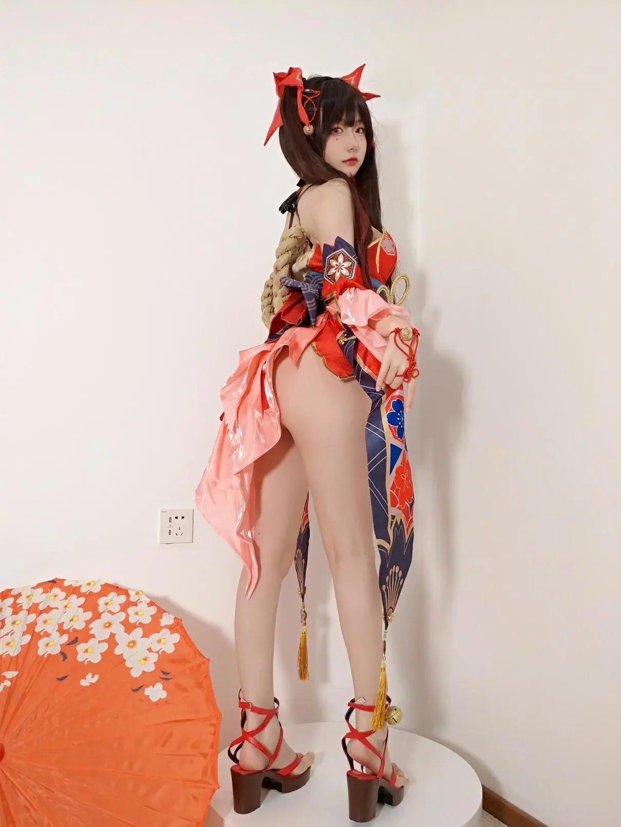 迷之呆梨 – 自撮り写真 花火