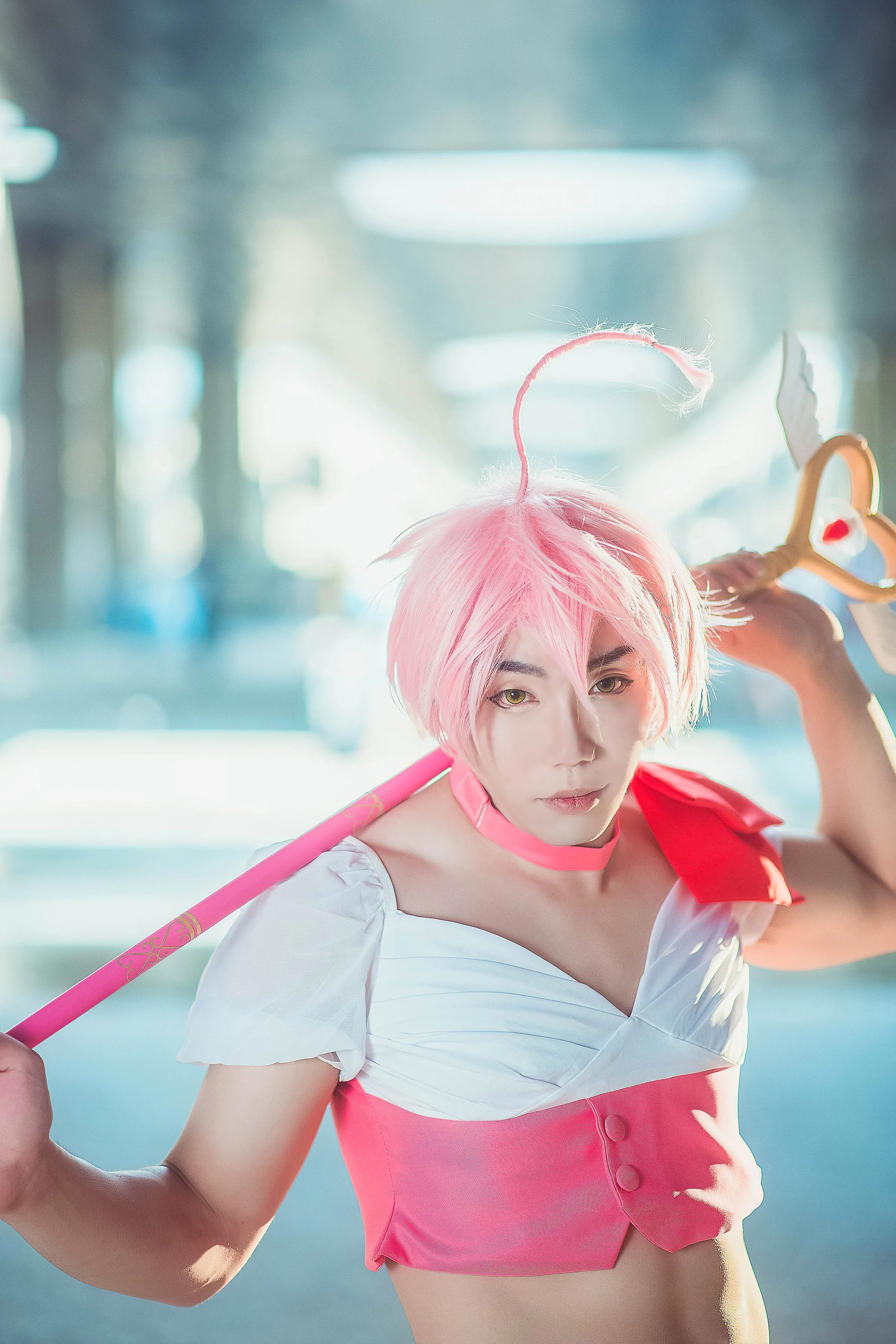 魔法少女 卯野咲COS写真