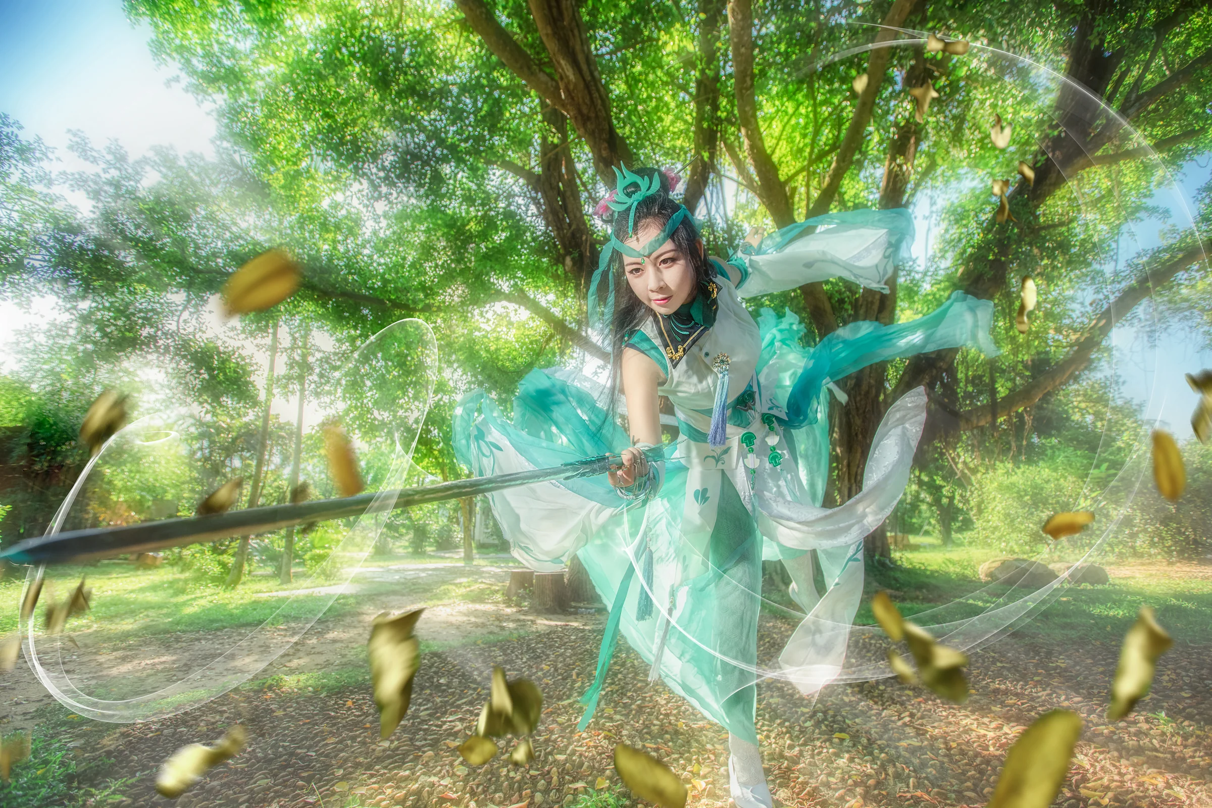 剑侠情缘叁长歌成女COS写真