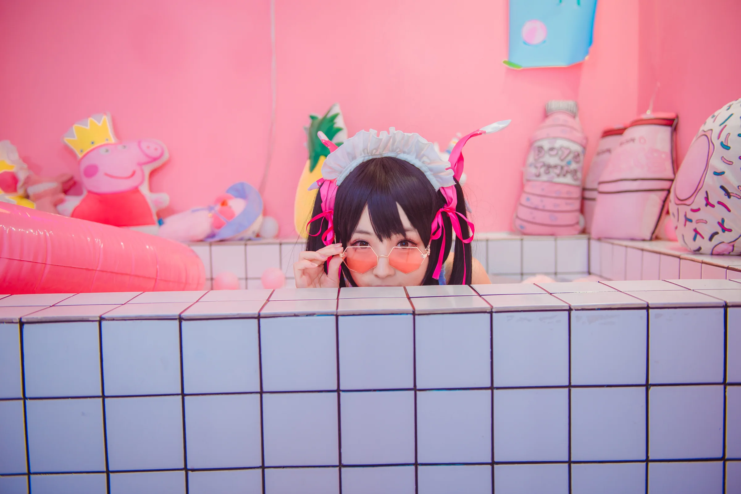 Love live！妮可情人节女仆COS写真