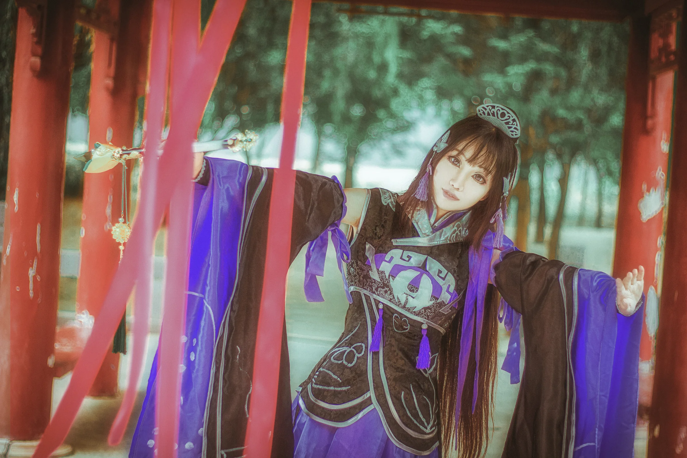 剑网三 破军花萝·日COS写真