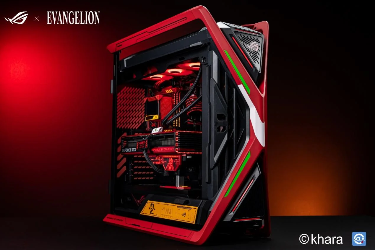 明日热爱 战意补完！ROG x EVA联名新品全网开售｜高清图片集