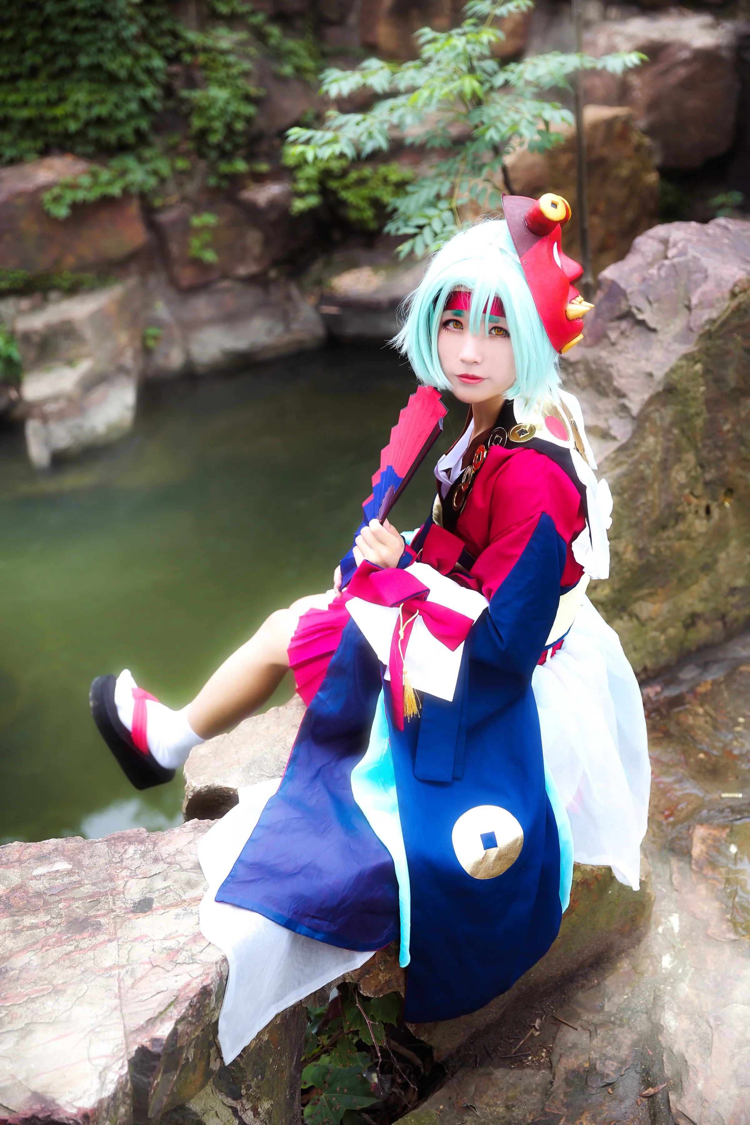 征服世界的金鱼姬COS写真