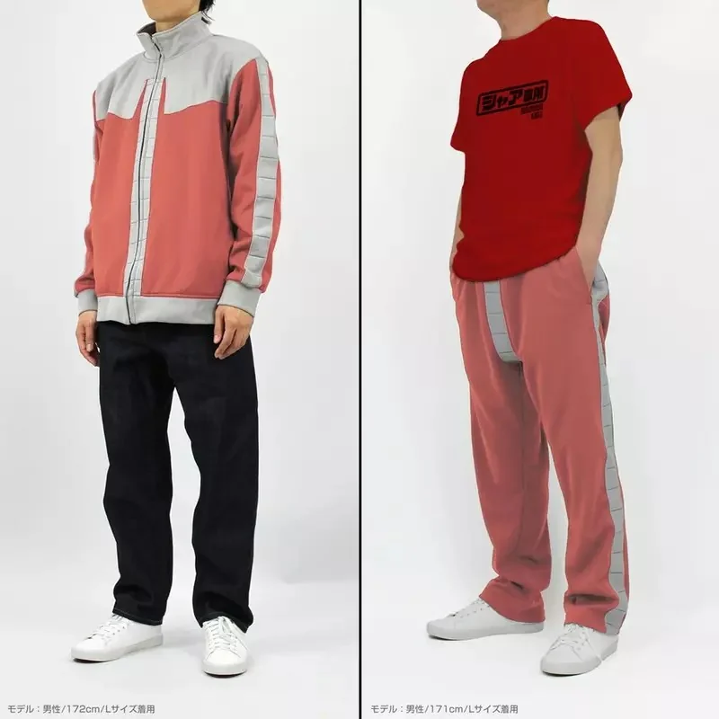 日本COSPA推出《機動戰士鋼彈》周邊商品 「吉翁公國軍款運動外套 夏亞/一般士兵版」，現在於線上商店開始接受預購