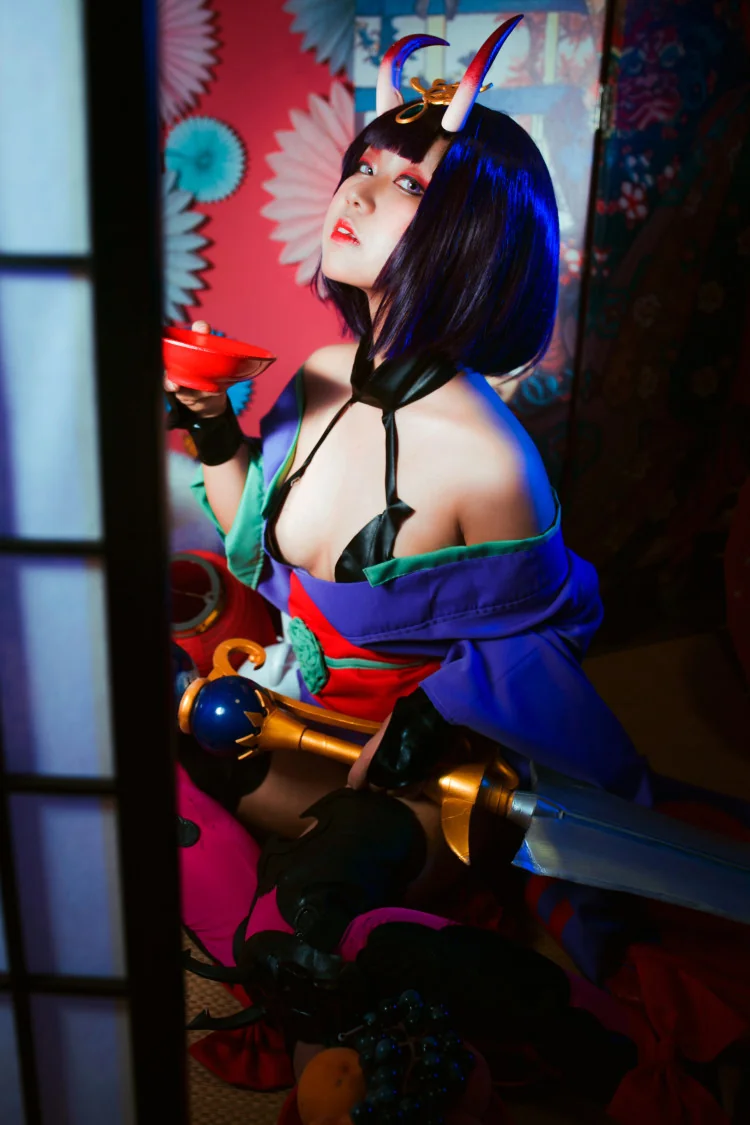 Fate/GrandOrder 酒吞童子COS写真