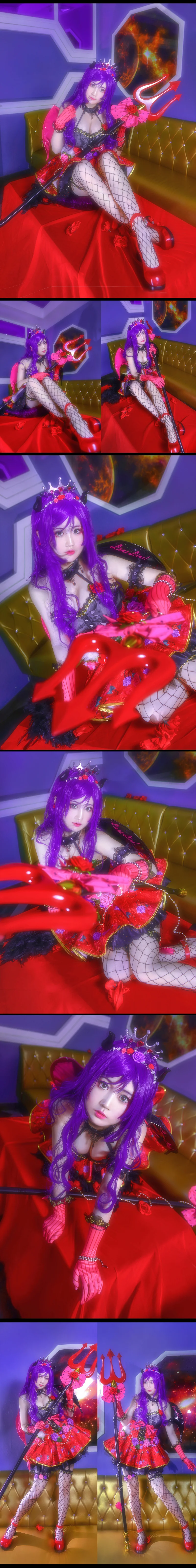 lovelive！小恶魔觉醒COS写真