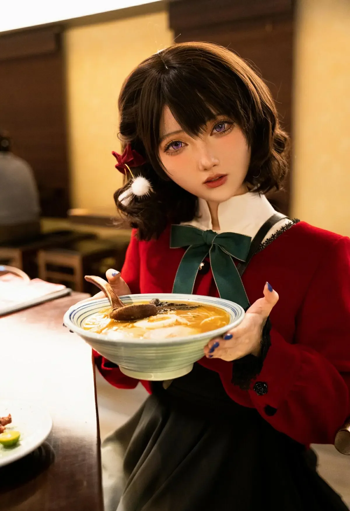 炭烤莉莉黑 – 桌面少女 冬·林檎｜高清图片集