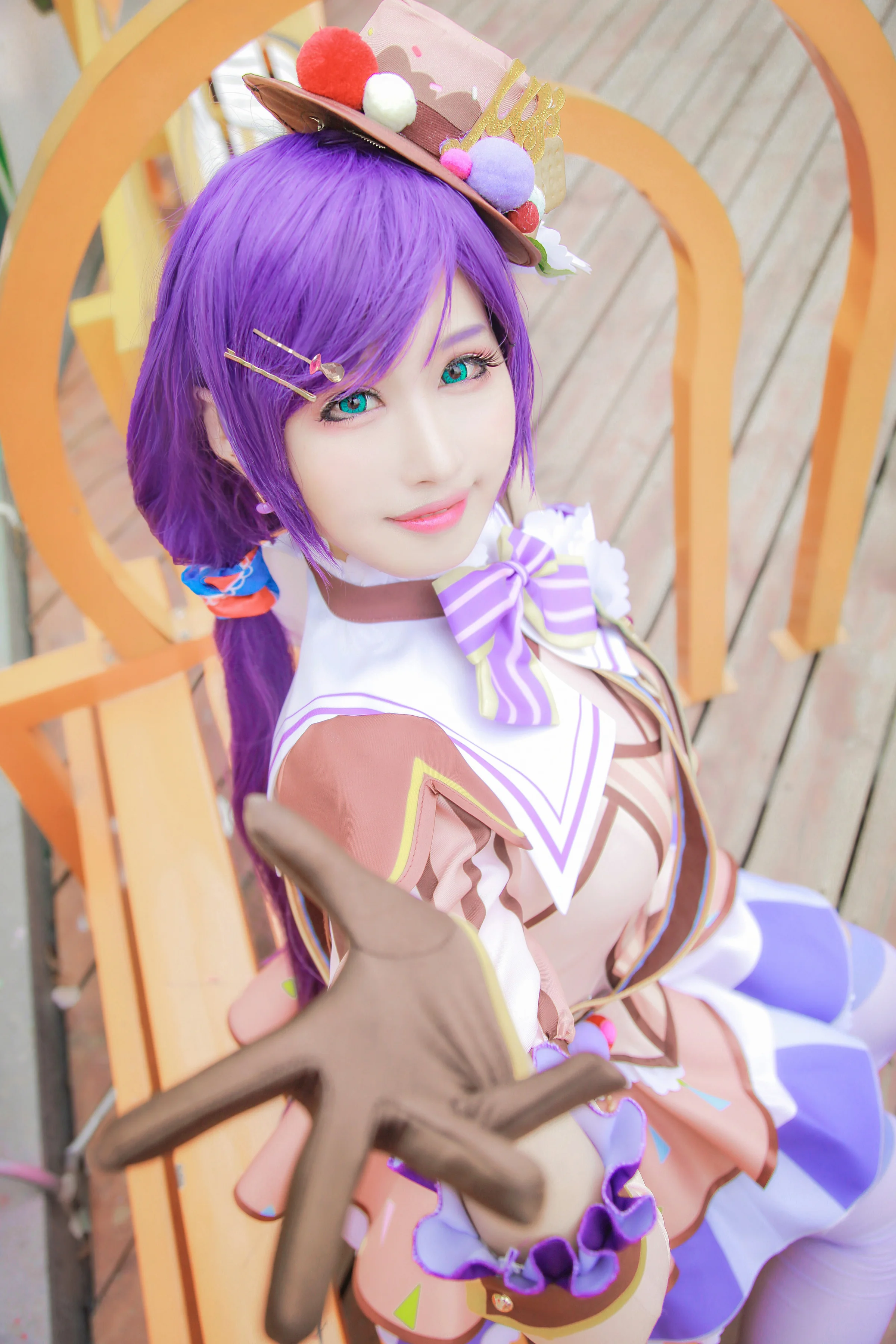 lovelive东条希COS写真，冰淇淋觉醒