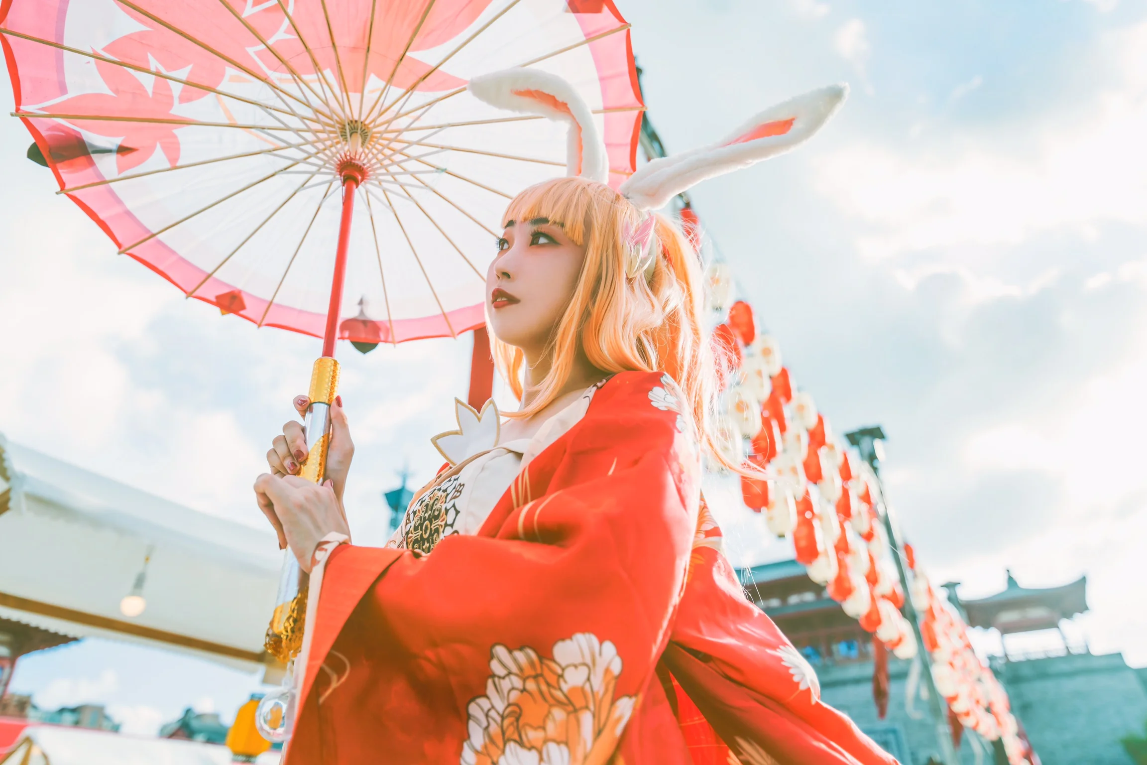 《王者荣耀 》公孙离·惊鸿舞COS写真