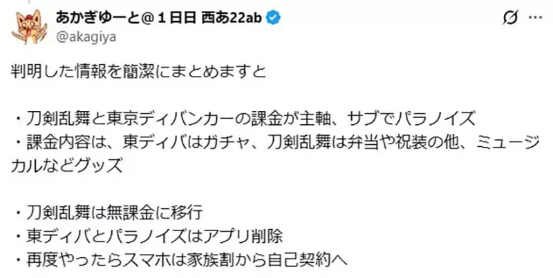 漫畫家分享《妹妹刷爸爸的卡課爆刀劍亂舞》還想要把這個故事漫畫化？｜高清图片集