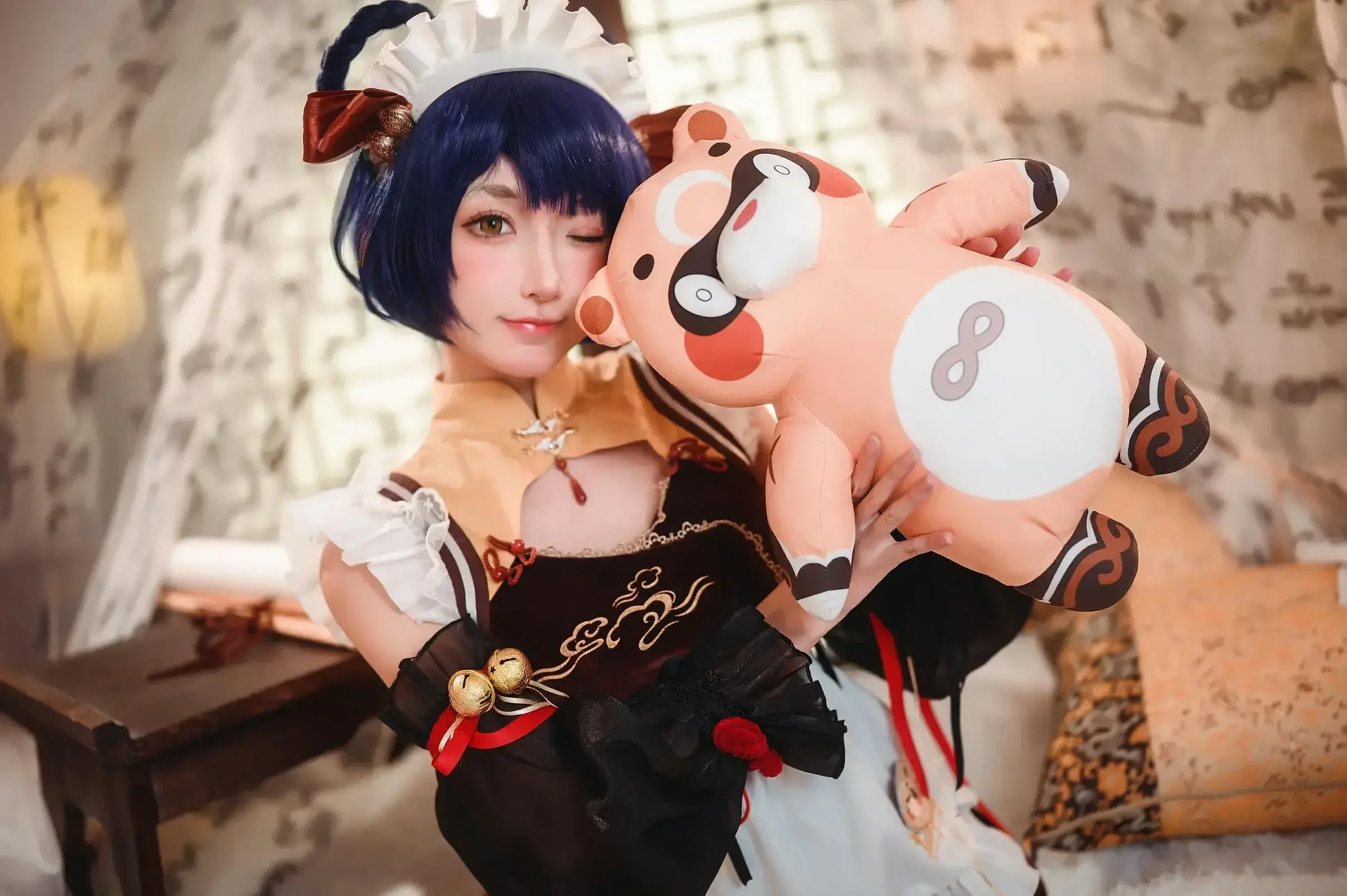 阿包也是兔娘 – 原神 香菱｜高清图片集
