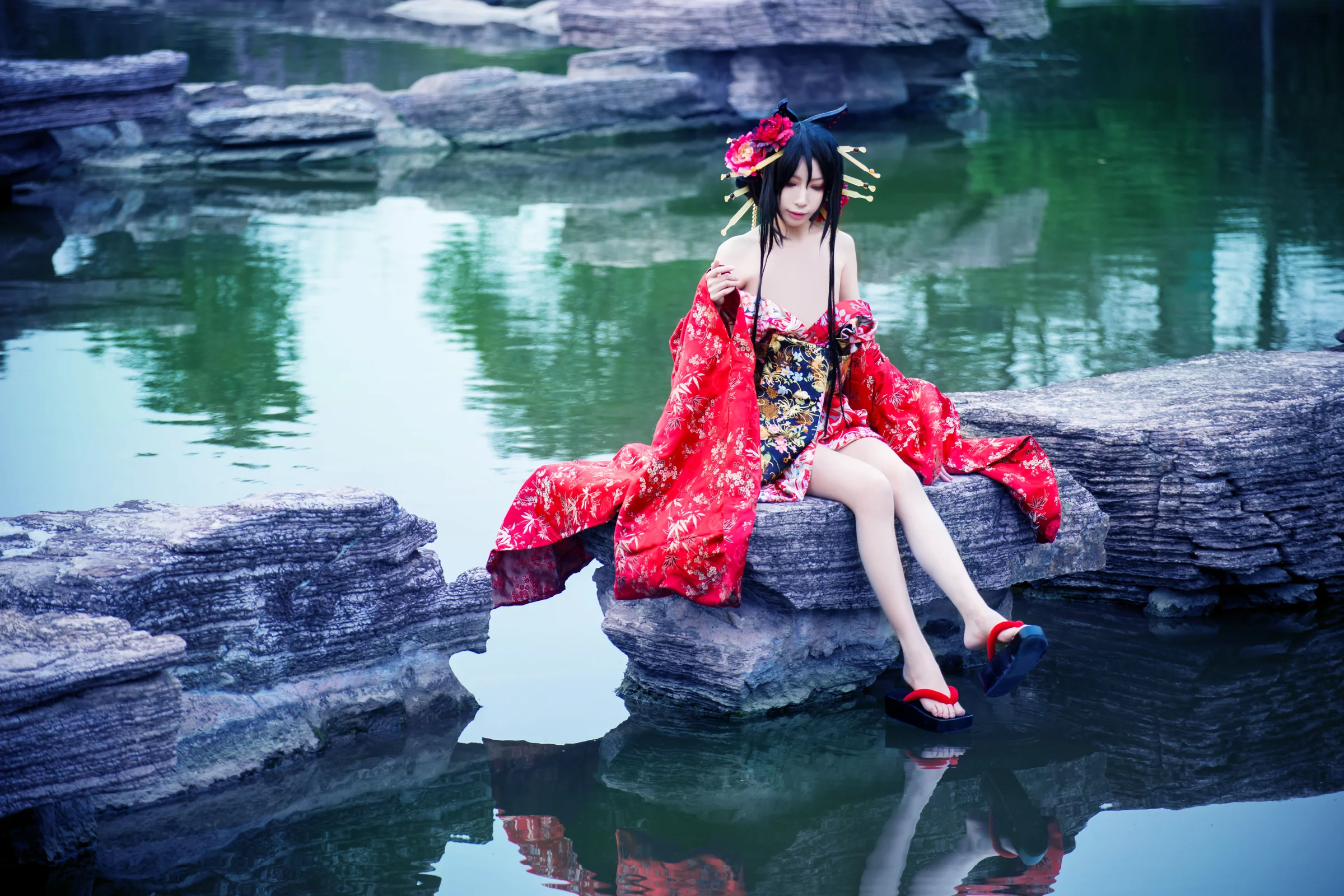 诗郎花魁COS写真