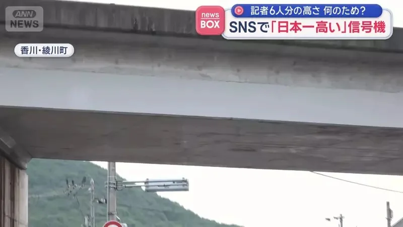 《日本最高紅綠燈》比６個人疊起來還要高 做這麼高是要給誰看？｜高清图片集