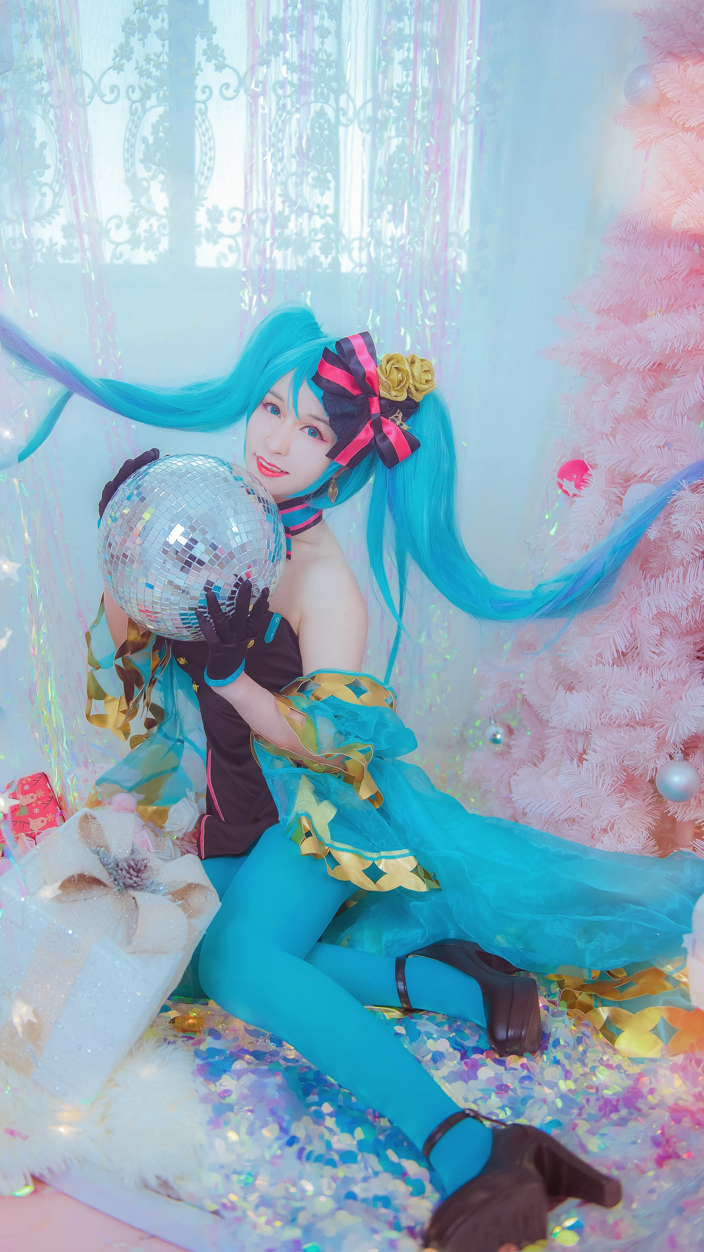 初音未来COS写真 世界第一的公主殿下最可爱了！