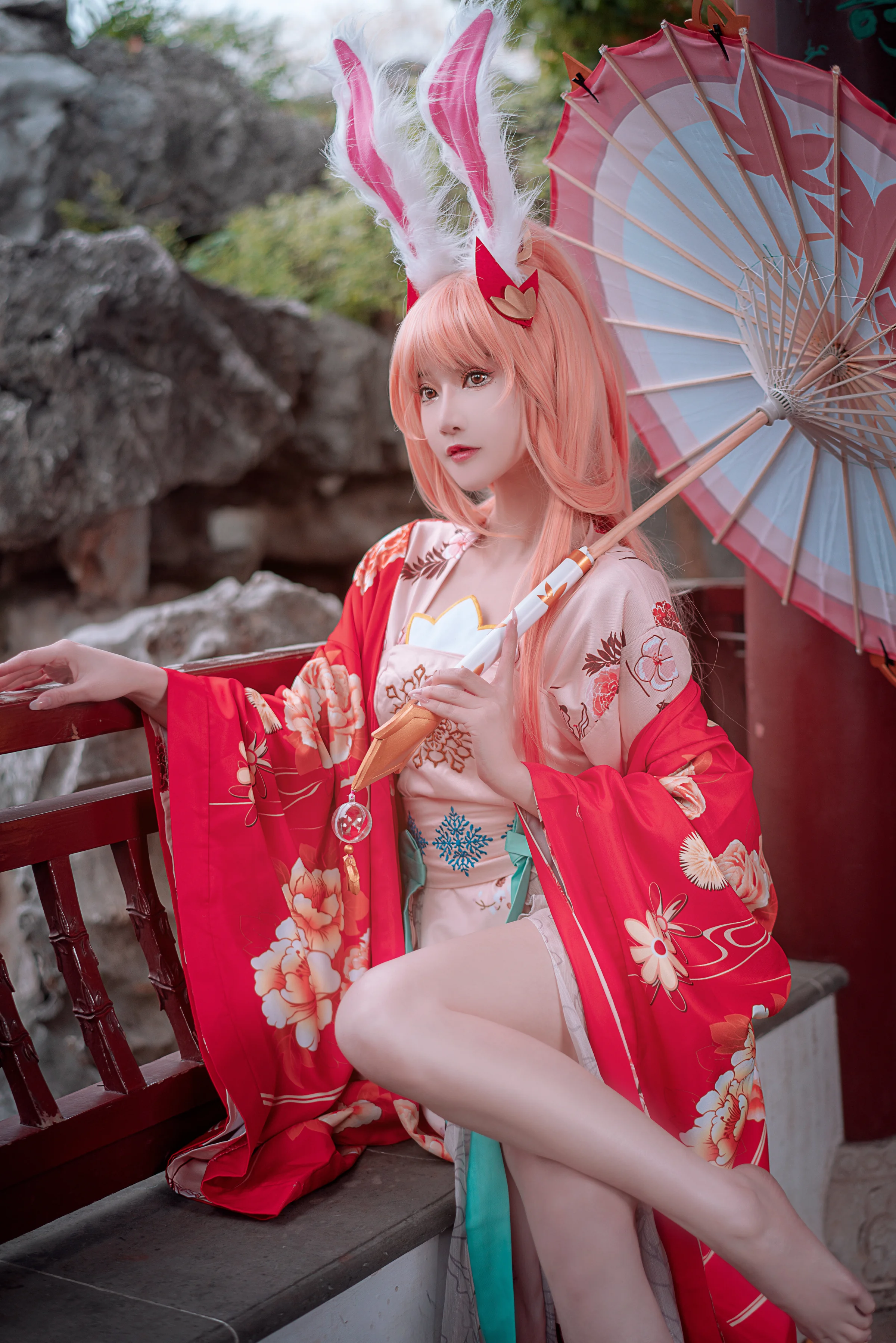 王者荣耀，公孙离惊鸿舞COS写真