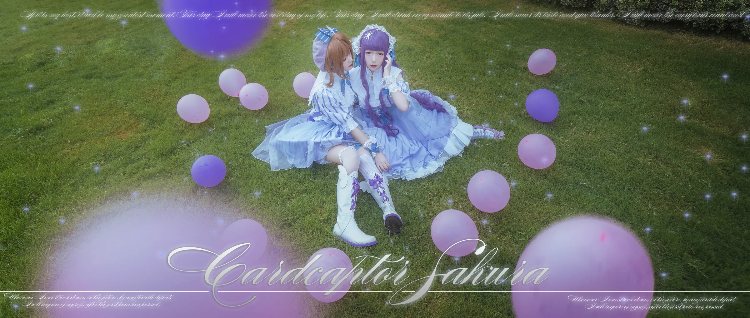 魔卡少女樱 木之本樱&知世COS写真
