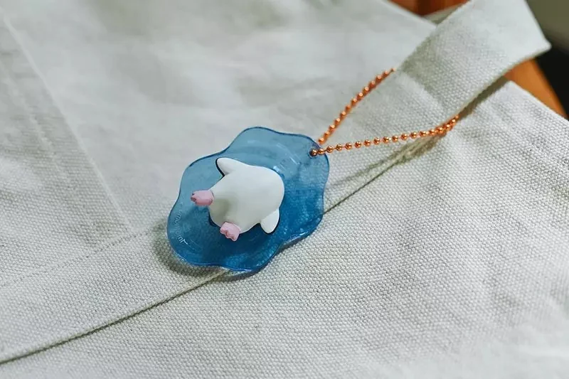 扭蛋商品《軟Q動物水中窺視吊飾》超可愛造型已經征服無數網友們的心｜高清图片集