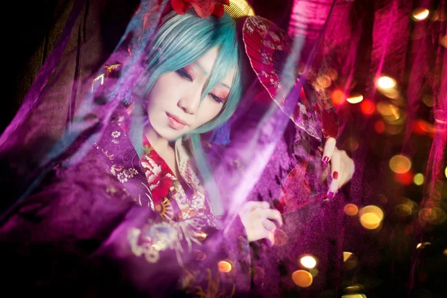 VOCALOID 雨梦楼 miku COS写真