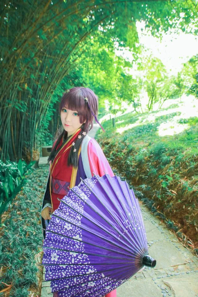 梦100 樱花COS写真