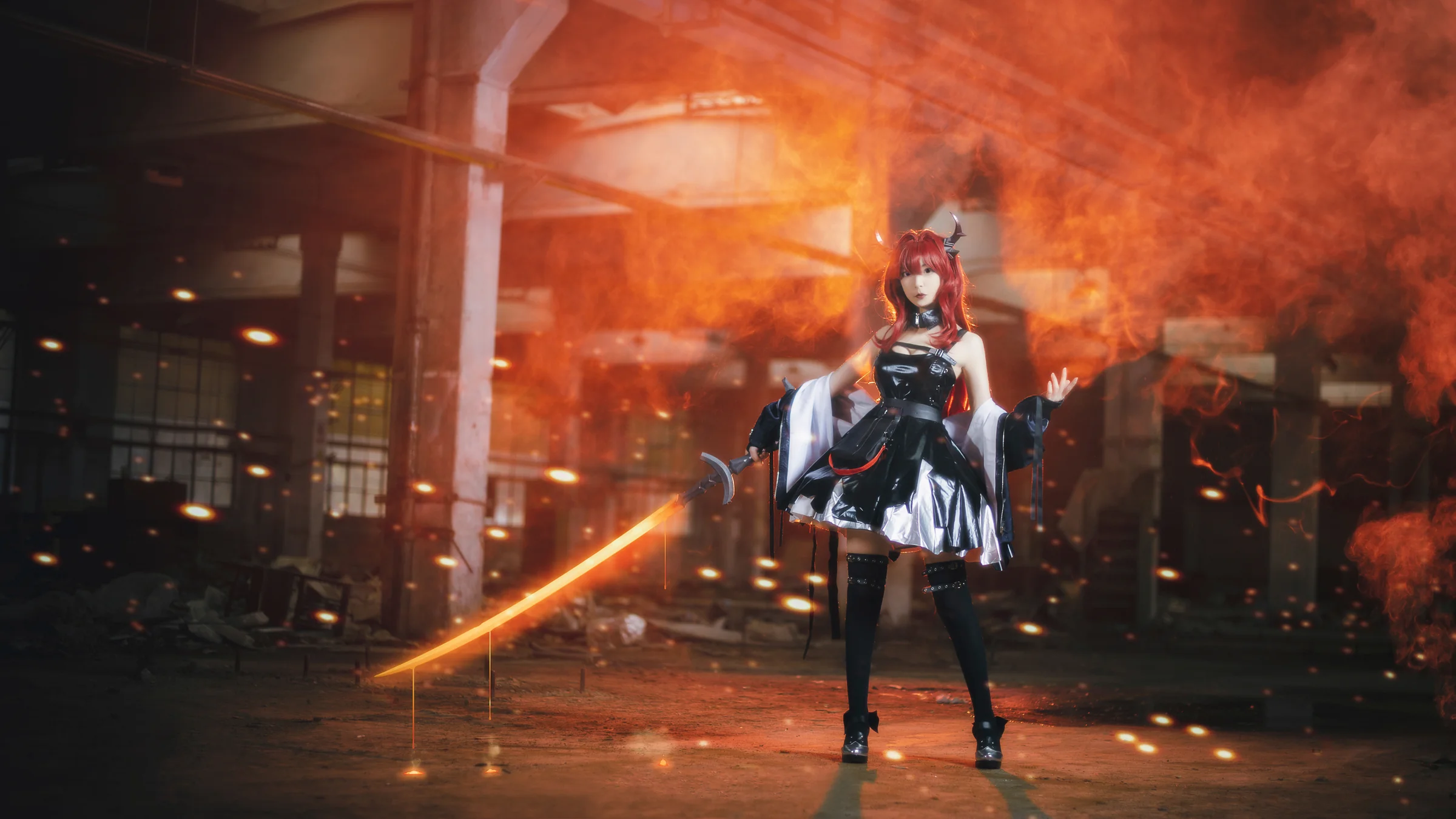 明日方舟 史尔特尔COS写真