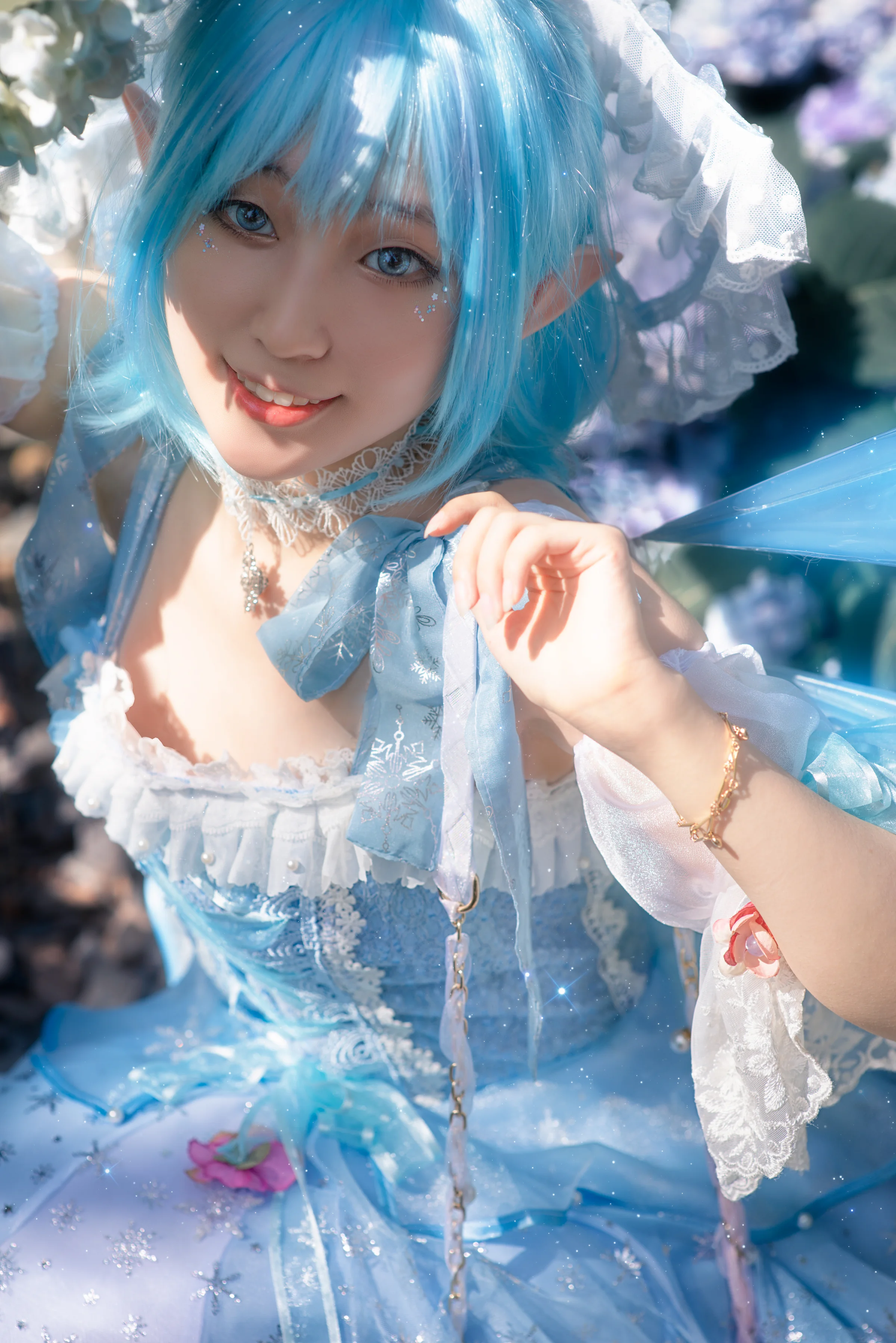 东方project 琪露诺 COS写真