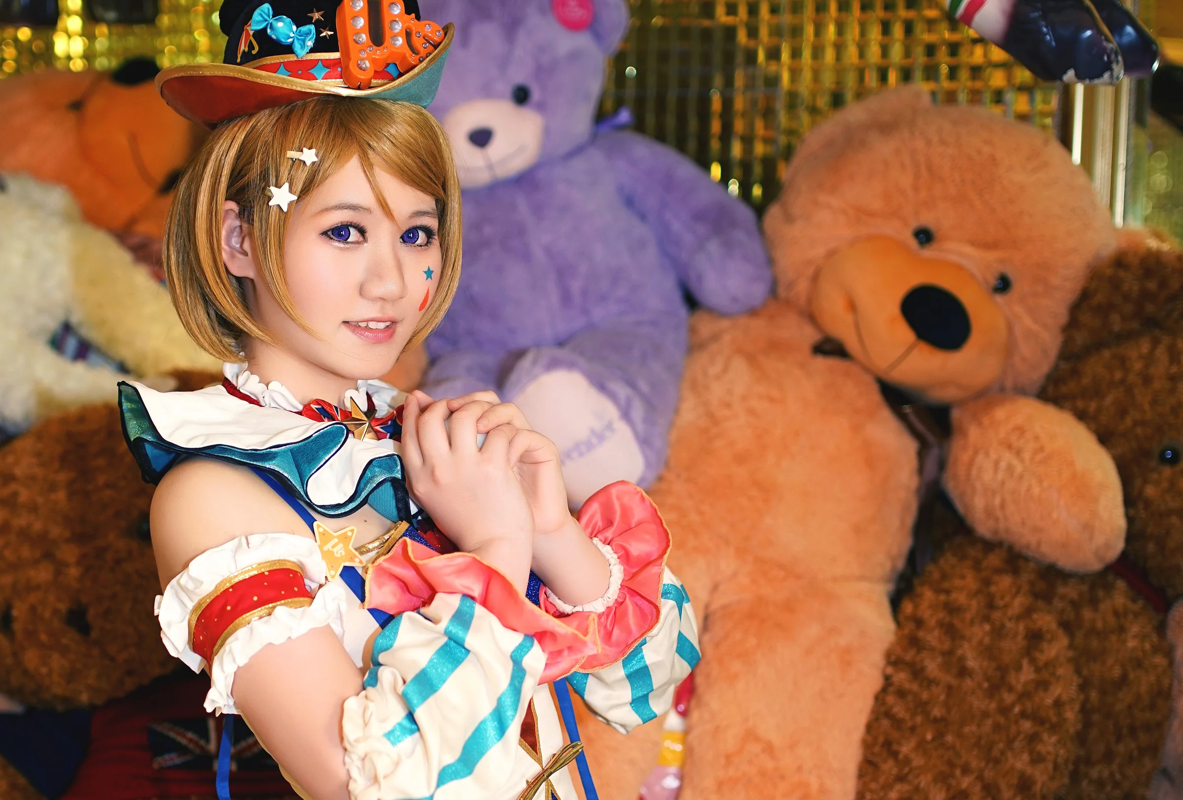 Lovelive！小泉花阳马戏团觉醒COS写真