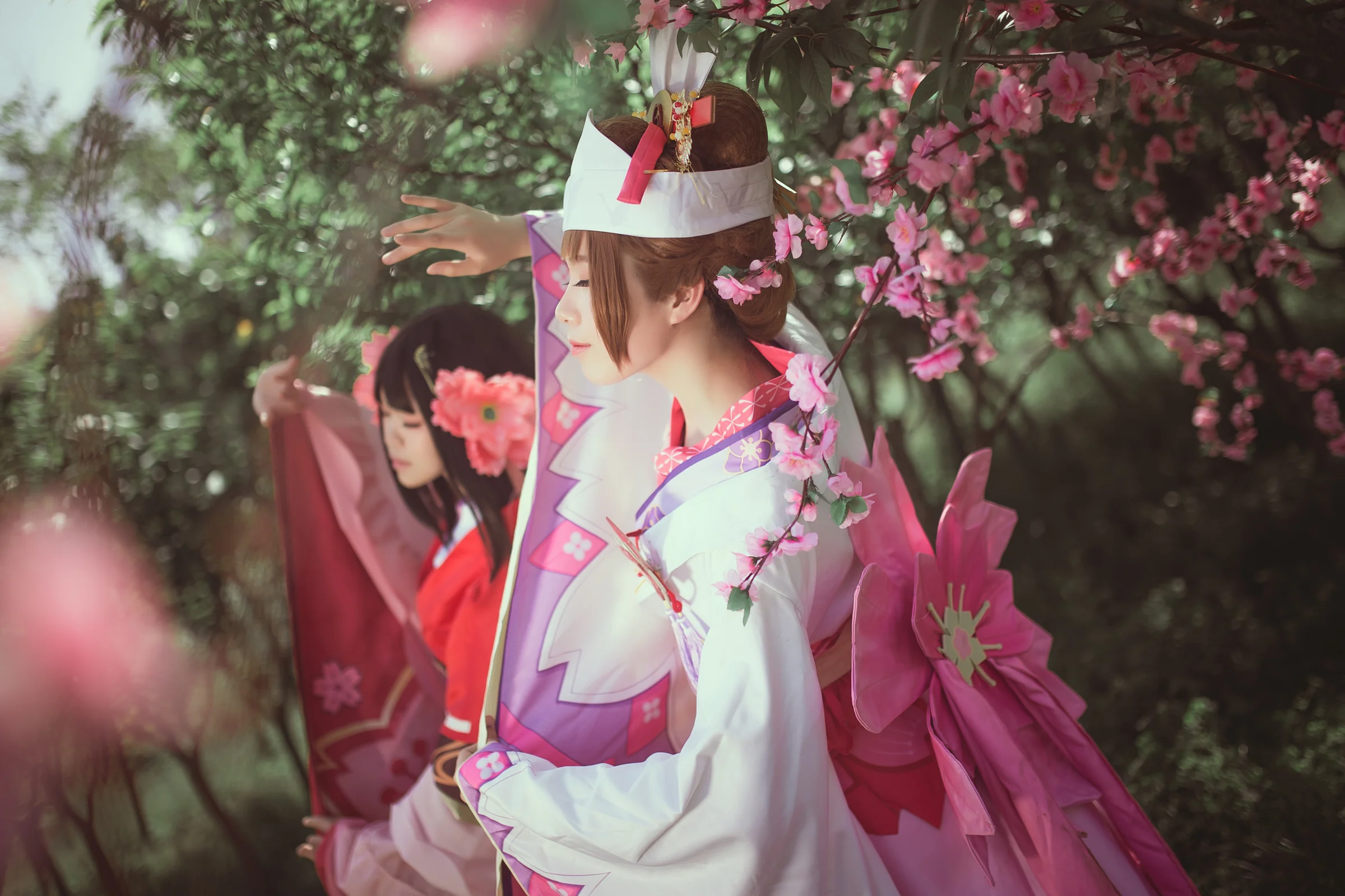 阴阳师樱花妖COS写真