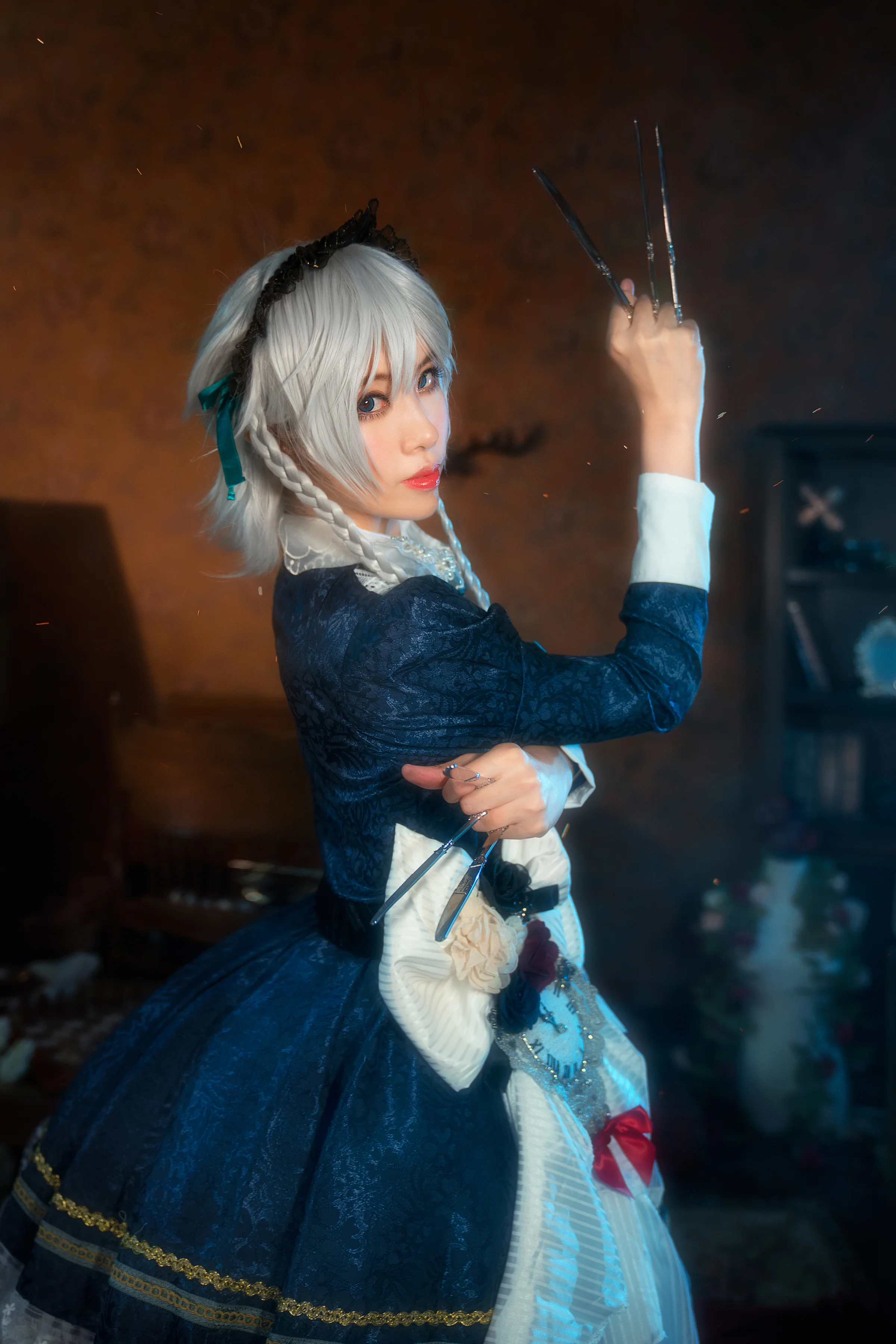 东方project红魔组蕾米莉亚 十六夜咲夜 COS写真