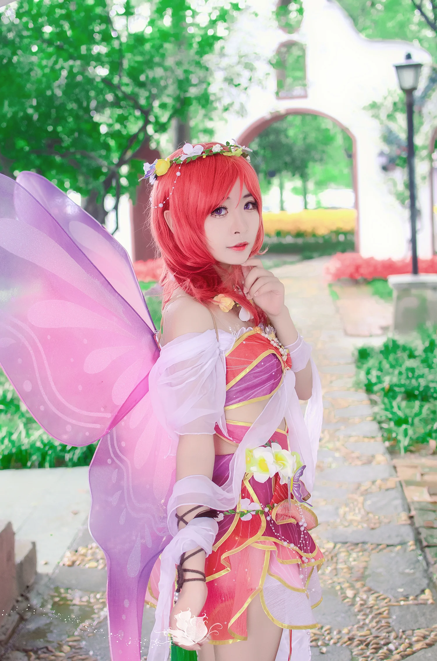 Love Live！花妖精真姬COS写真
