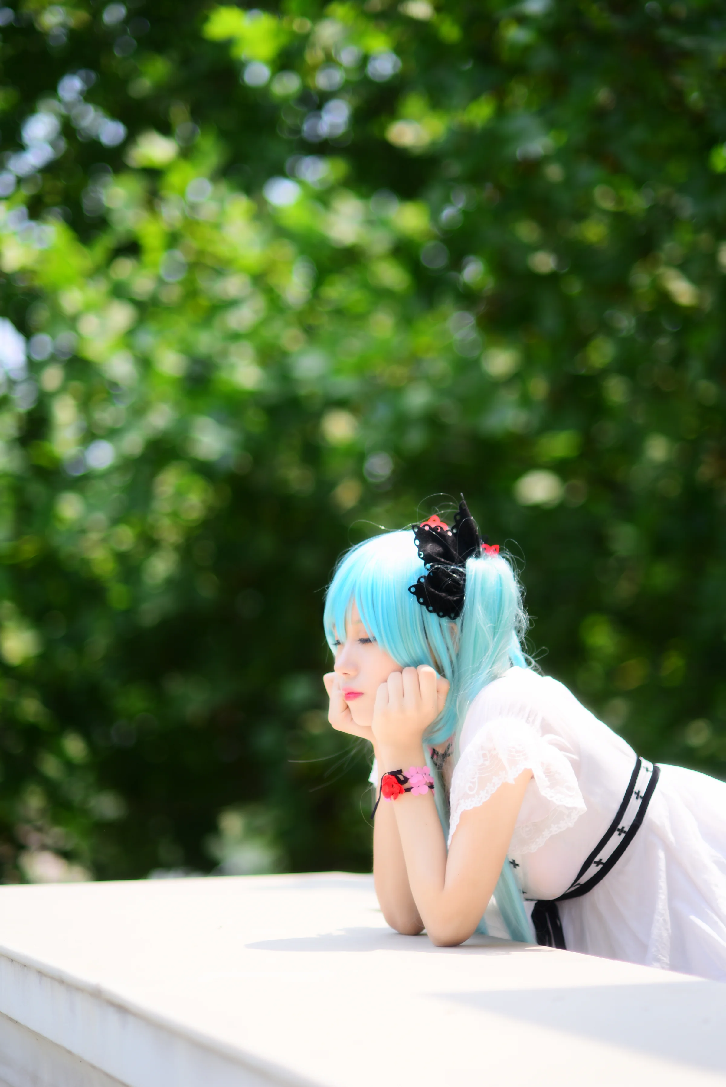 ワールドイズマイン 初音未来COS写真