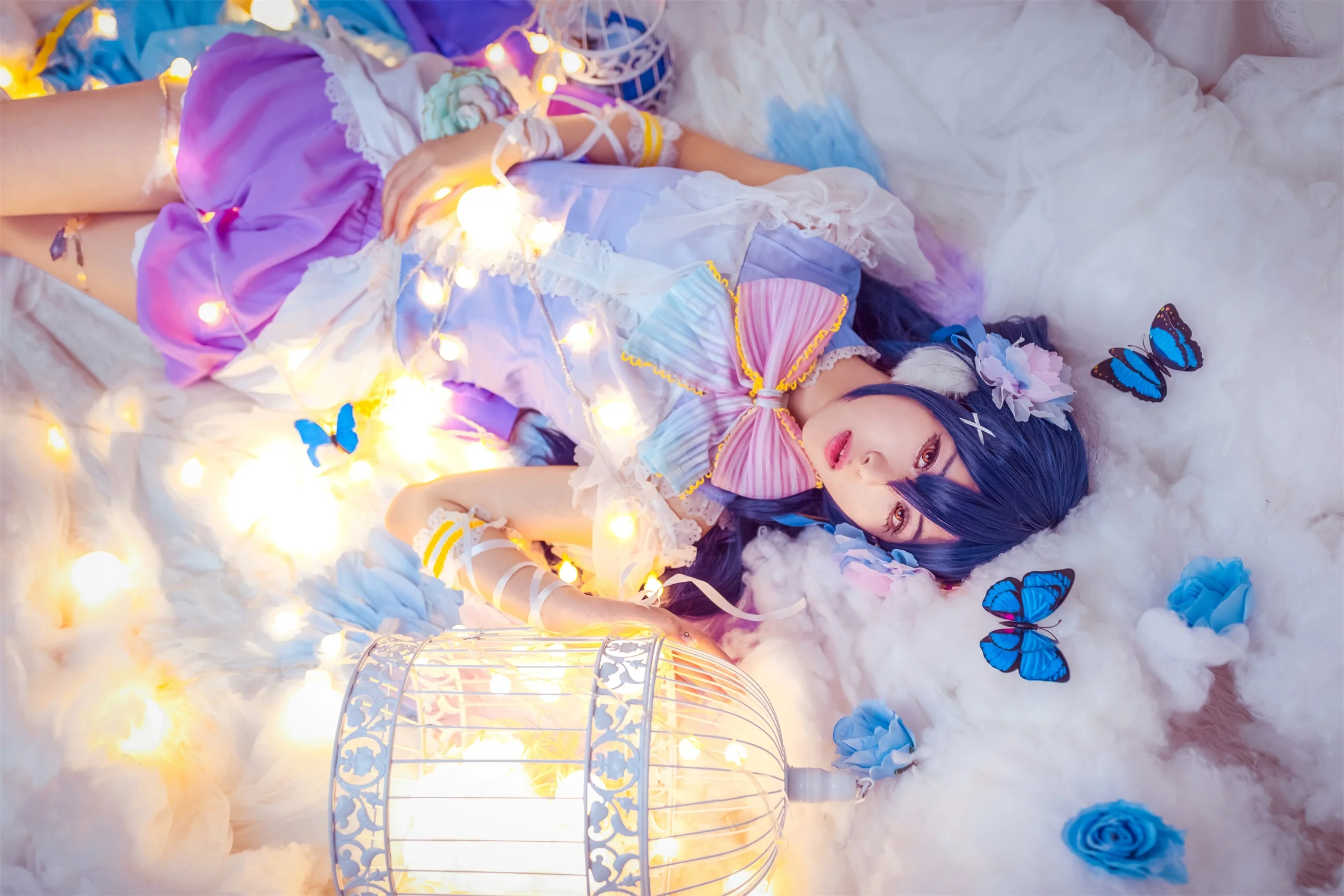lovelive白色情人节 园田海未COS写真