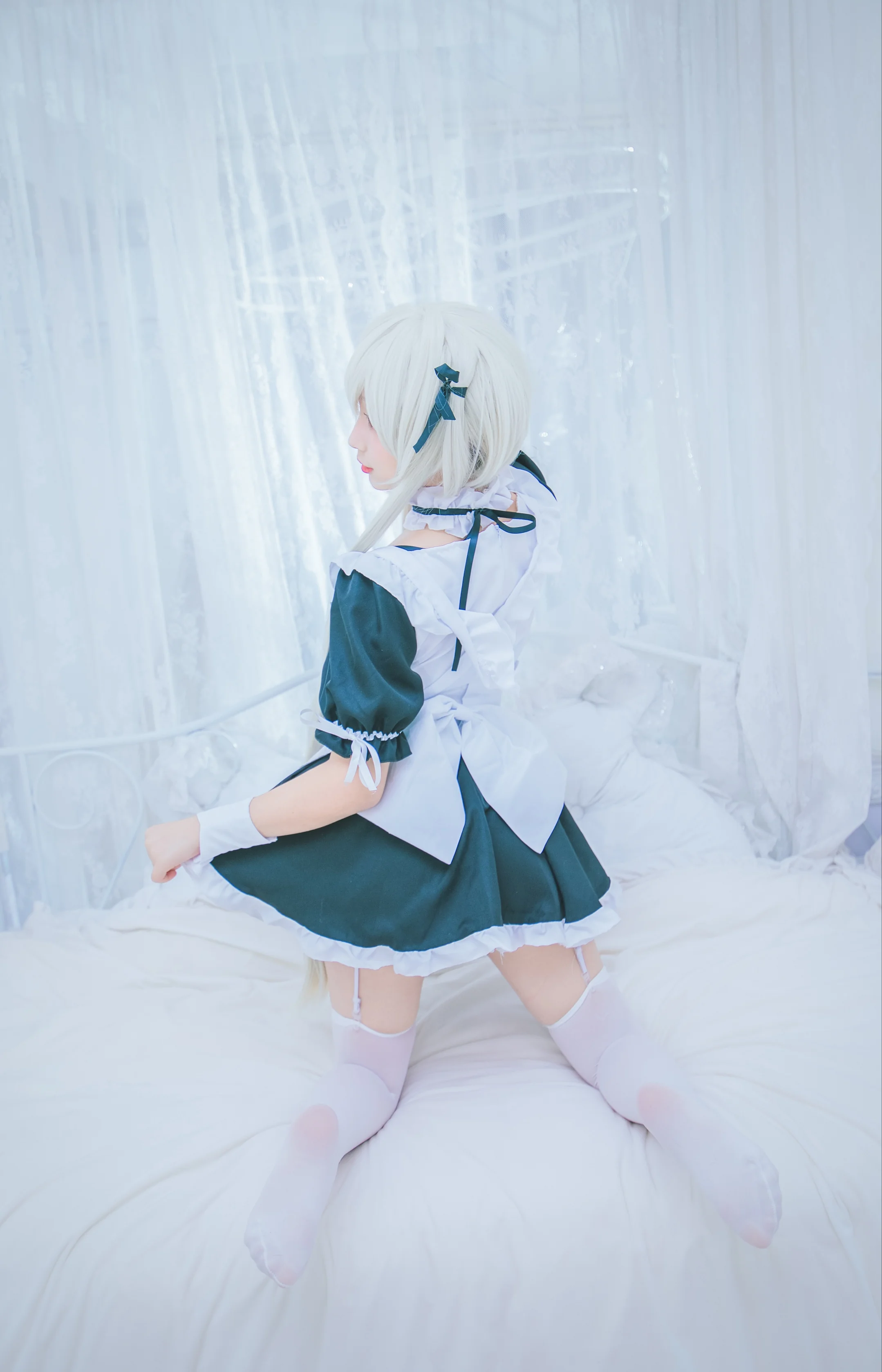 缘之空 穹妹女仆COS写真