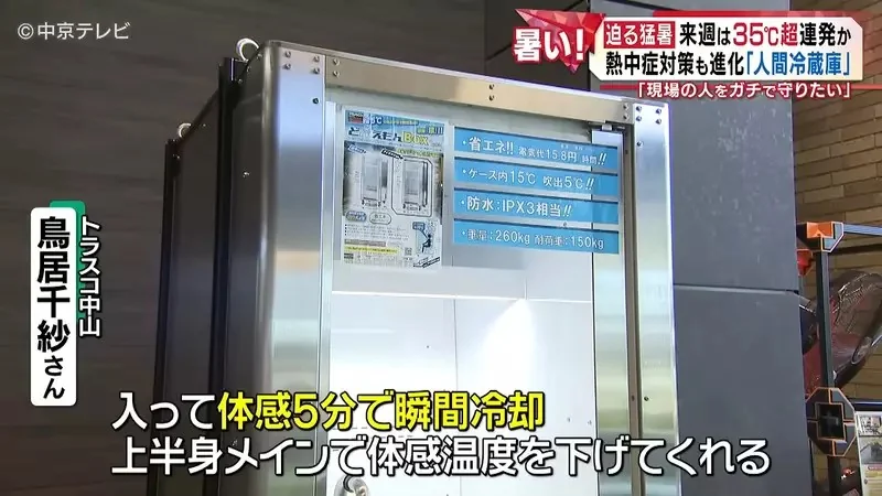 日本廠商推出《人體冰箱》５分鐘就能幫助身體迅速降溫了｜高清图片集