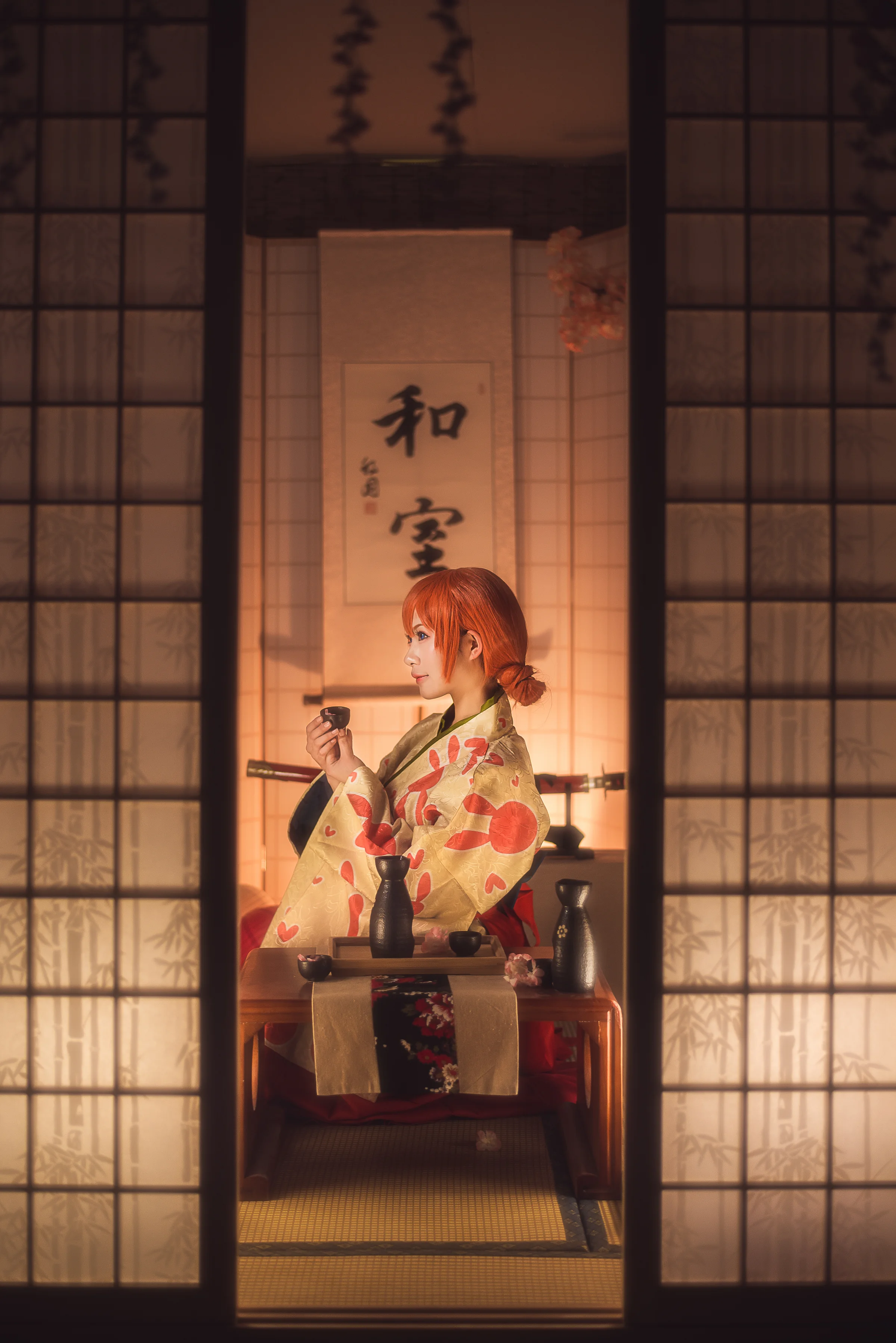 《银魂》神乐COS写真