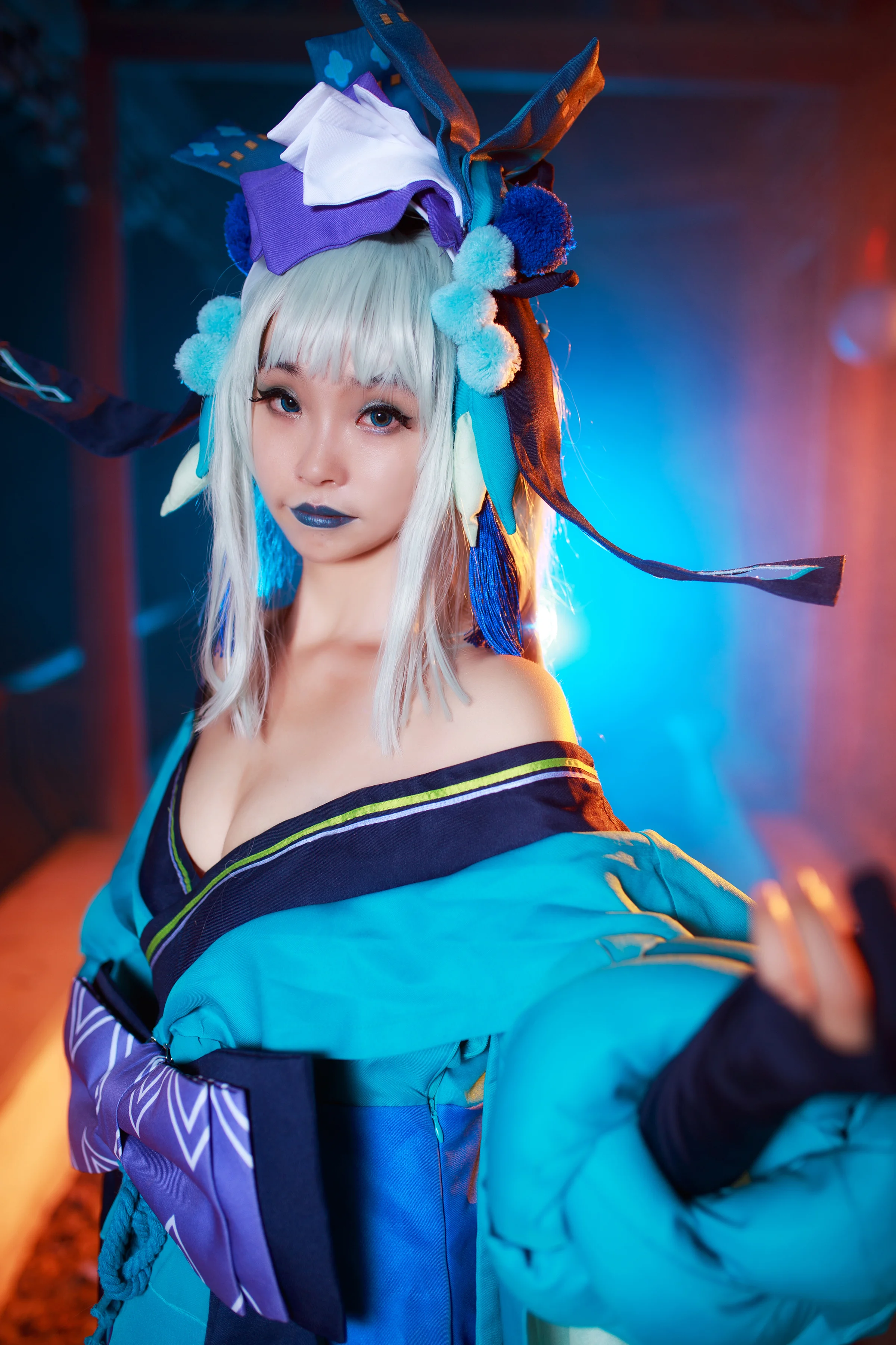 阴阳师青行灯COS写真