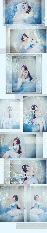 TYA事务所 lovelive 蓝纱打歌服东条希 COS写真