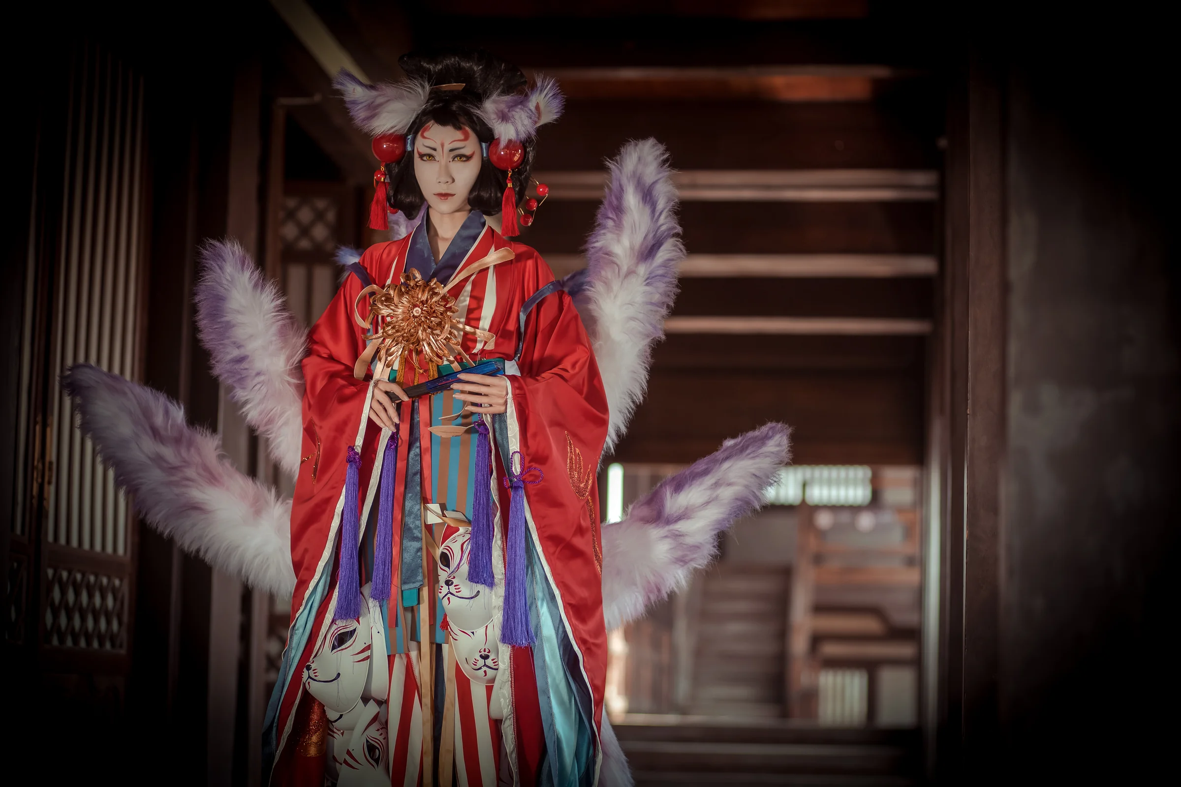 阴阳师 玉藻前 COS写真