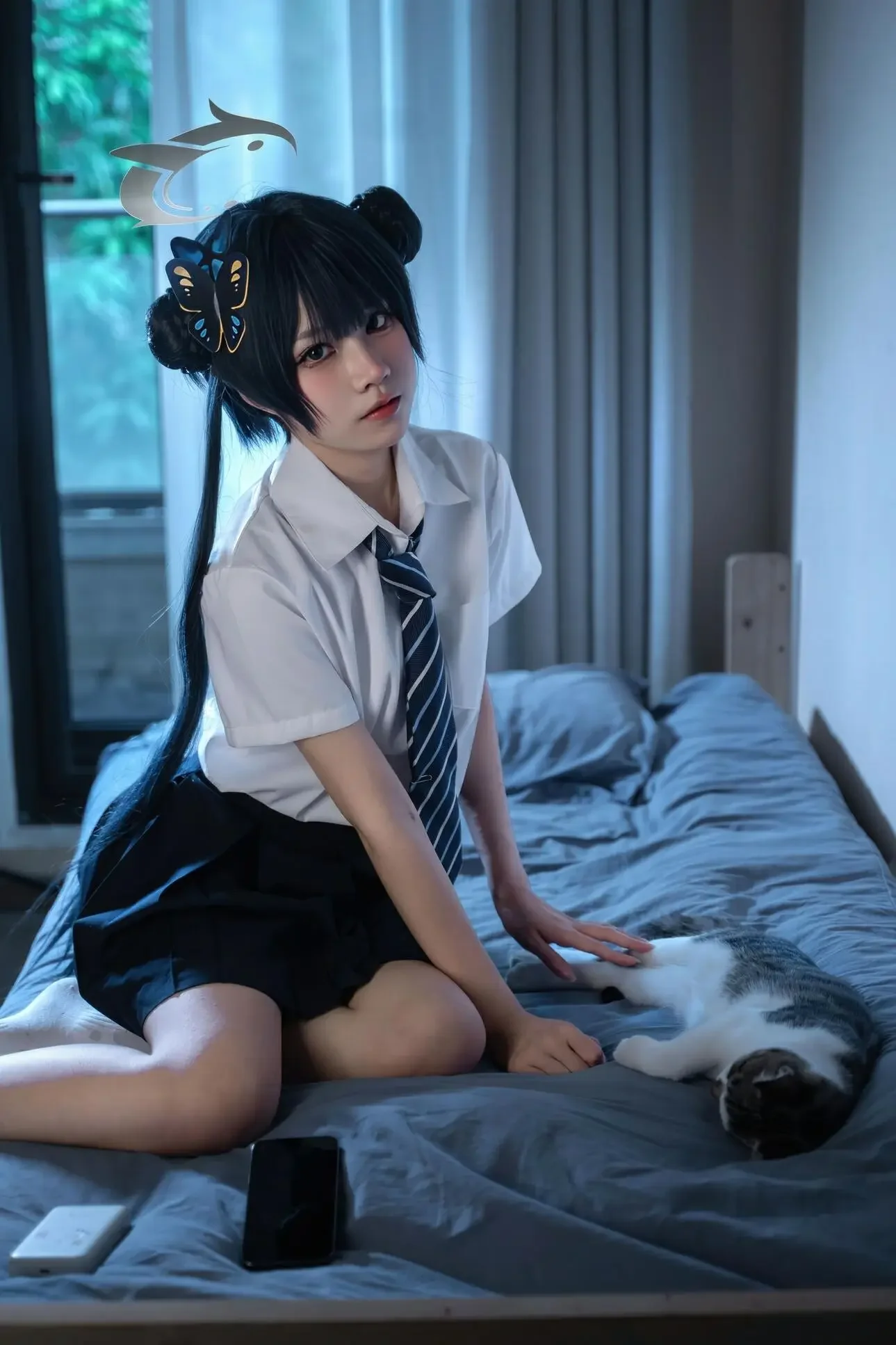清水凪 – 蔚蓝档案 龙华妃咲JK｜高清图片集