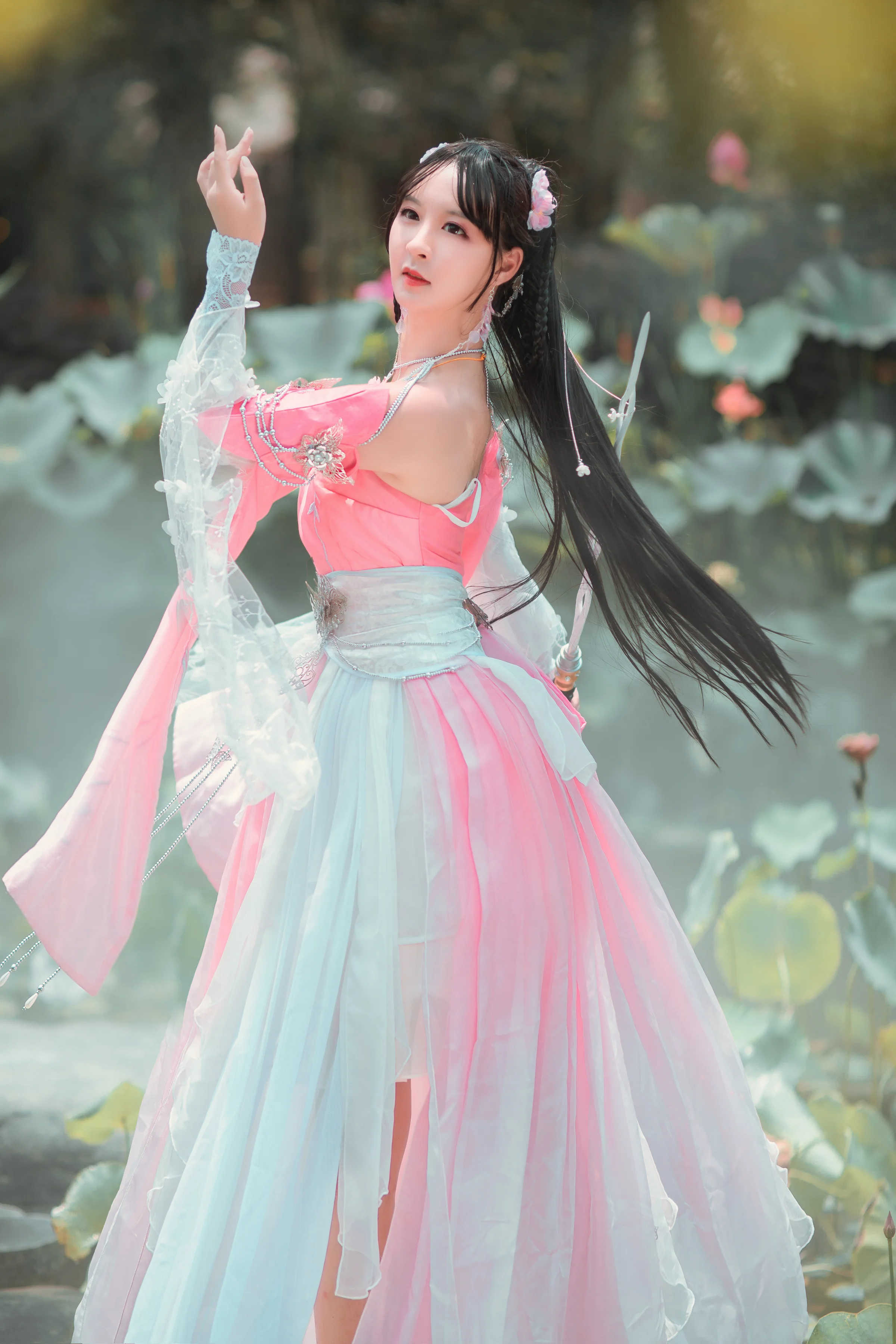 天香·T9·久照花林COS写真 瑶音