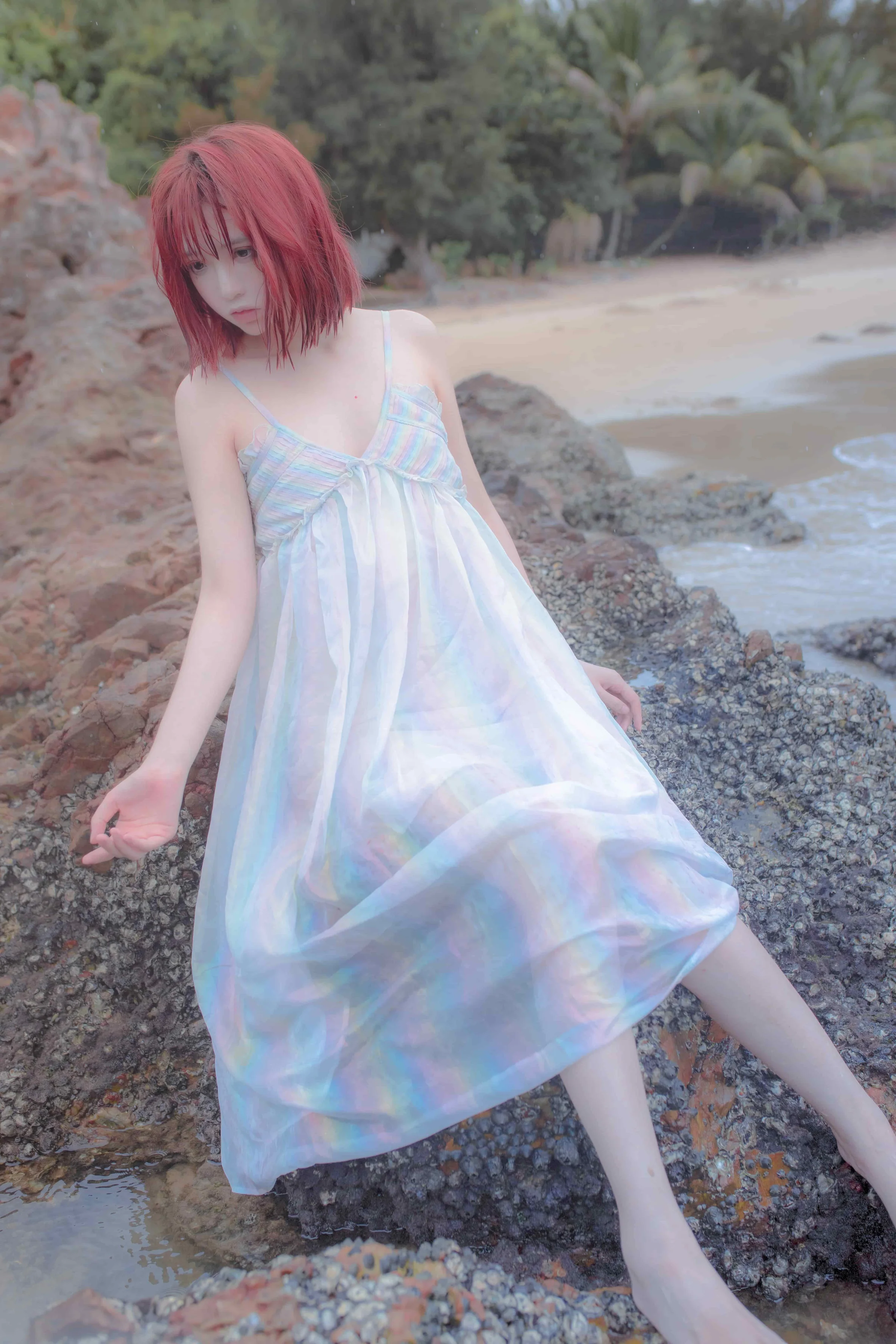 疯猫ss-礁石人鱼[30P-364M]｜高清图片集