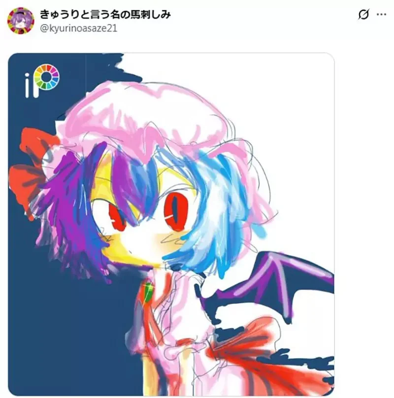 日本網友發起《ibisPaint配色繪圖挑戰》你有辦法只能用這些顏色畫畫嗎？｜高清图片集