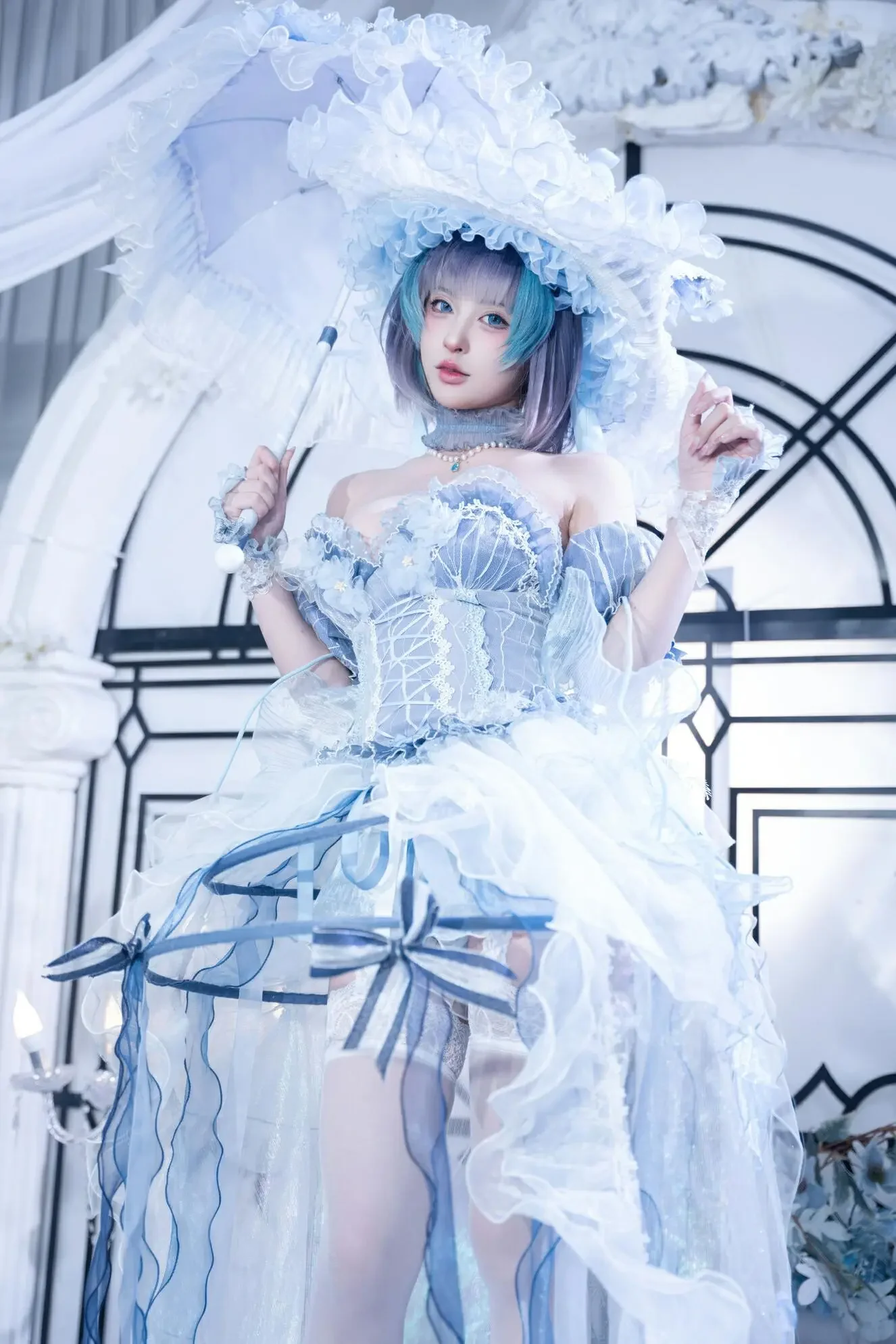 清水由乃 – 碧蓝航线 柴郡废稿礼服｜高清图片集