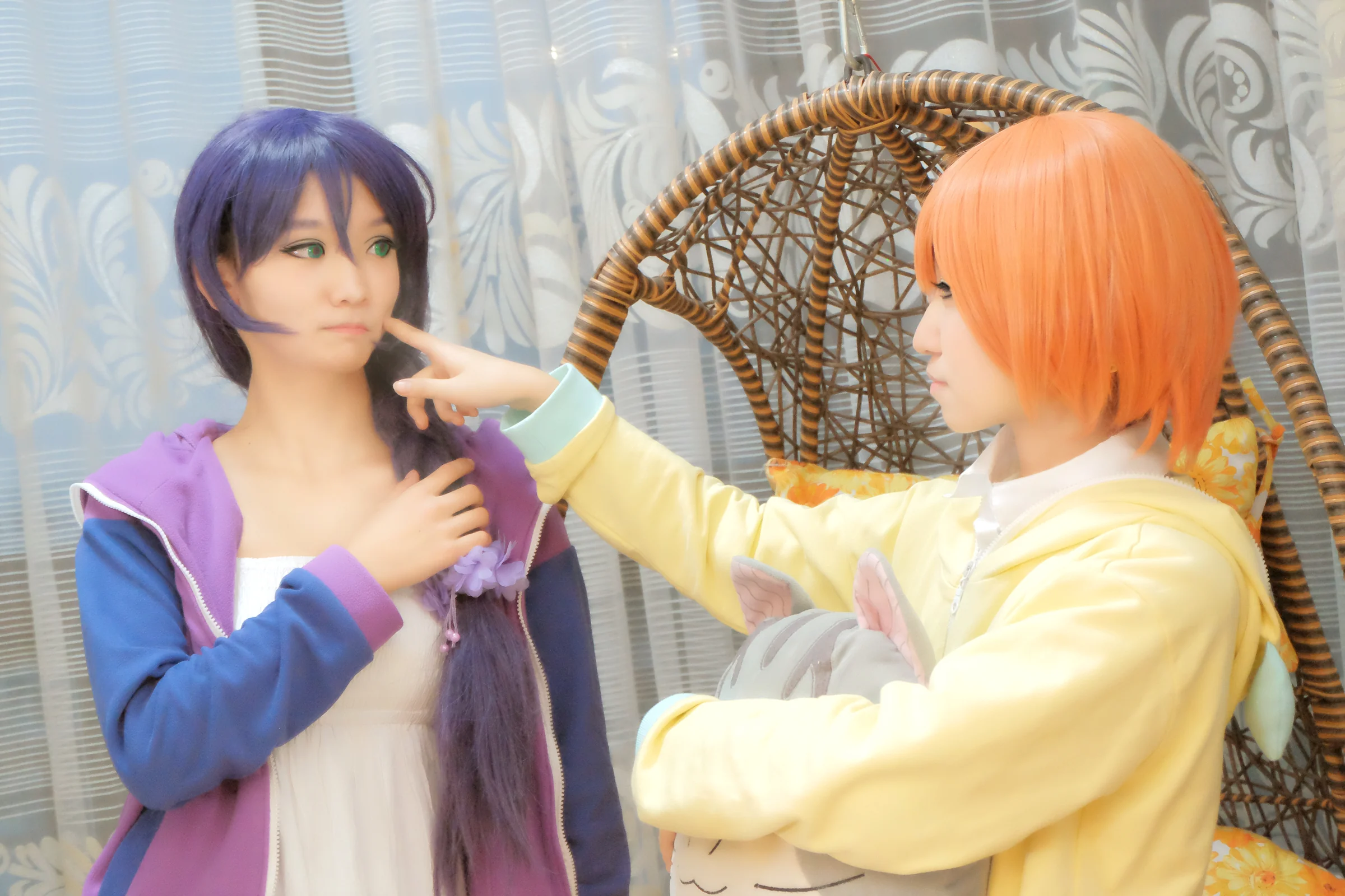 LoveLive！星空凛&东条希动物未觉醒COS写真