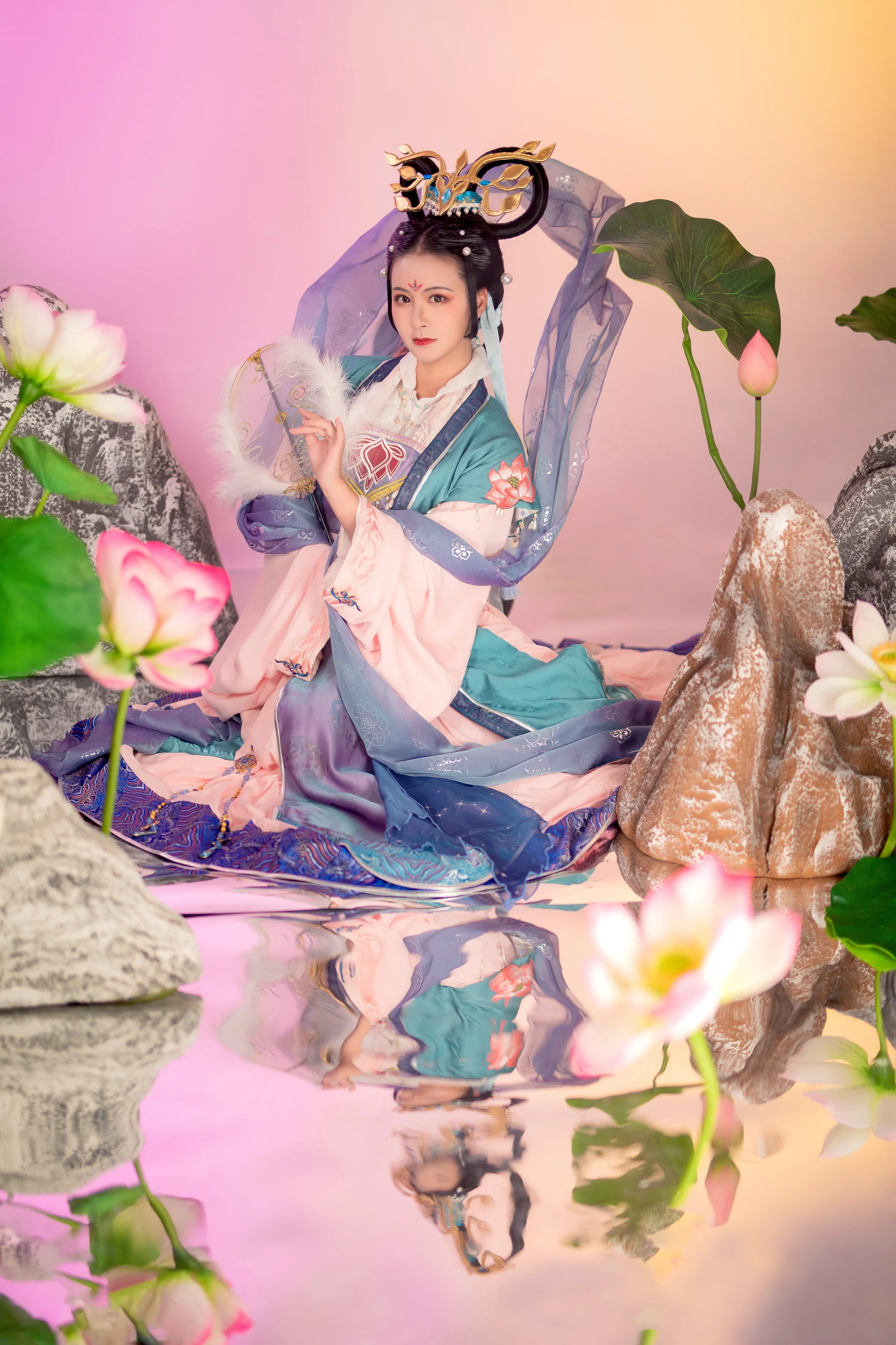 天涯明月刀·心王·洛神赋COS写真