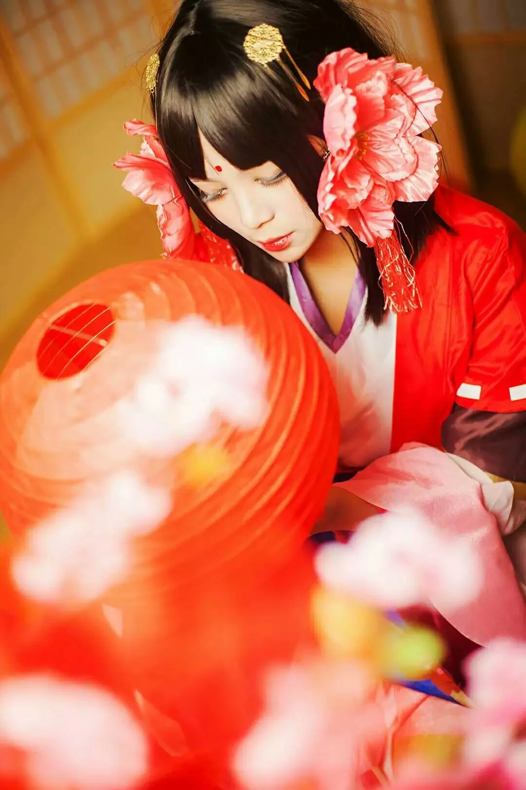 阴阳师――樱花妖COS写真