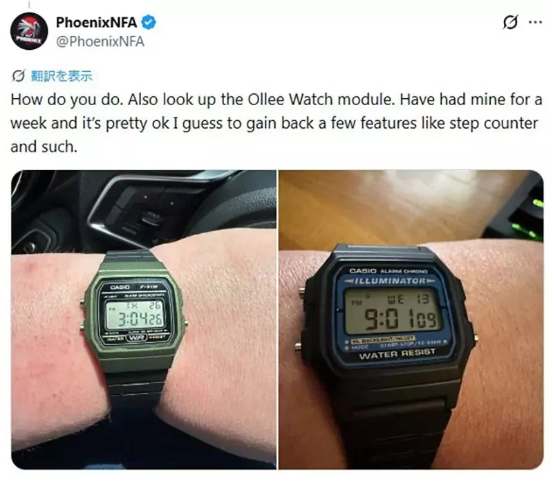 他呼籲放棄Apple Watch改戴《卡西歐手錶》引發世界各國的網友讚賞了｜高清图片集