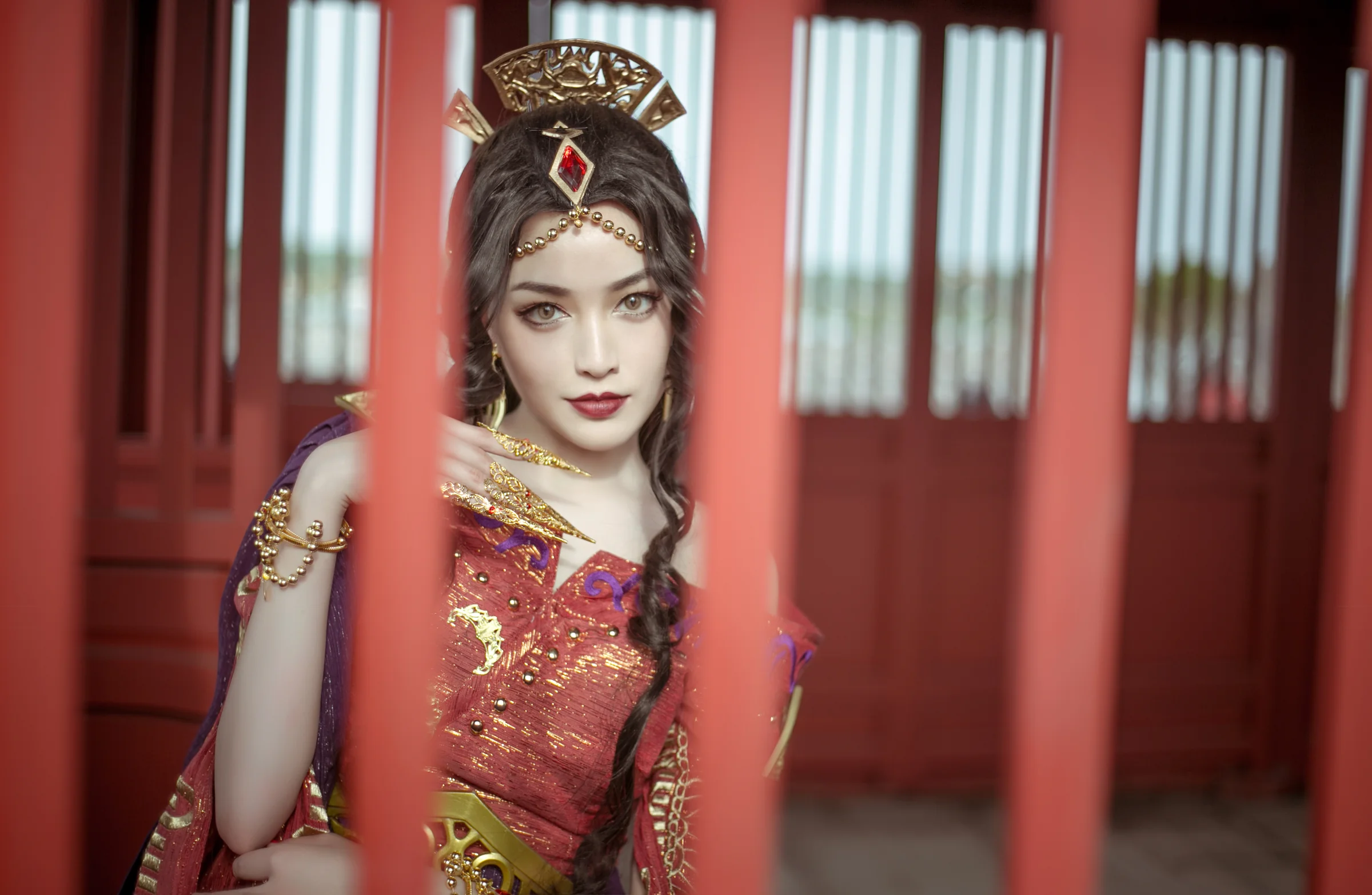 剑侠情缘网络版3罗姆之舞成女COS写真
